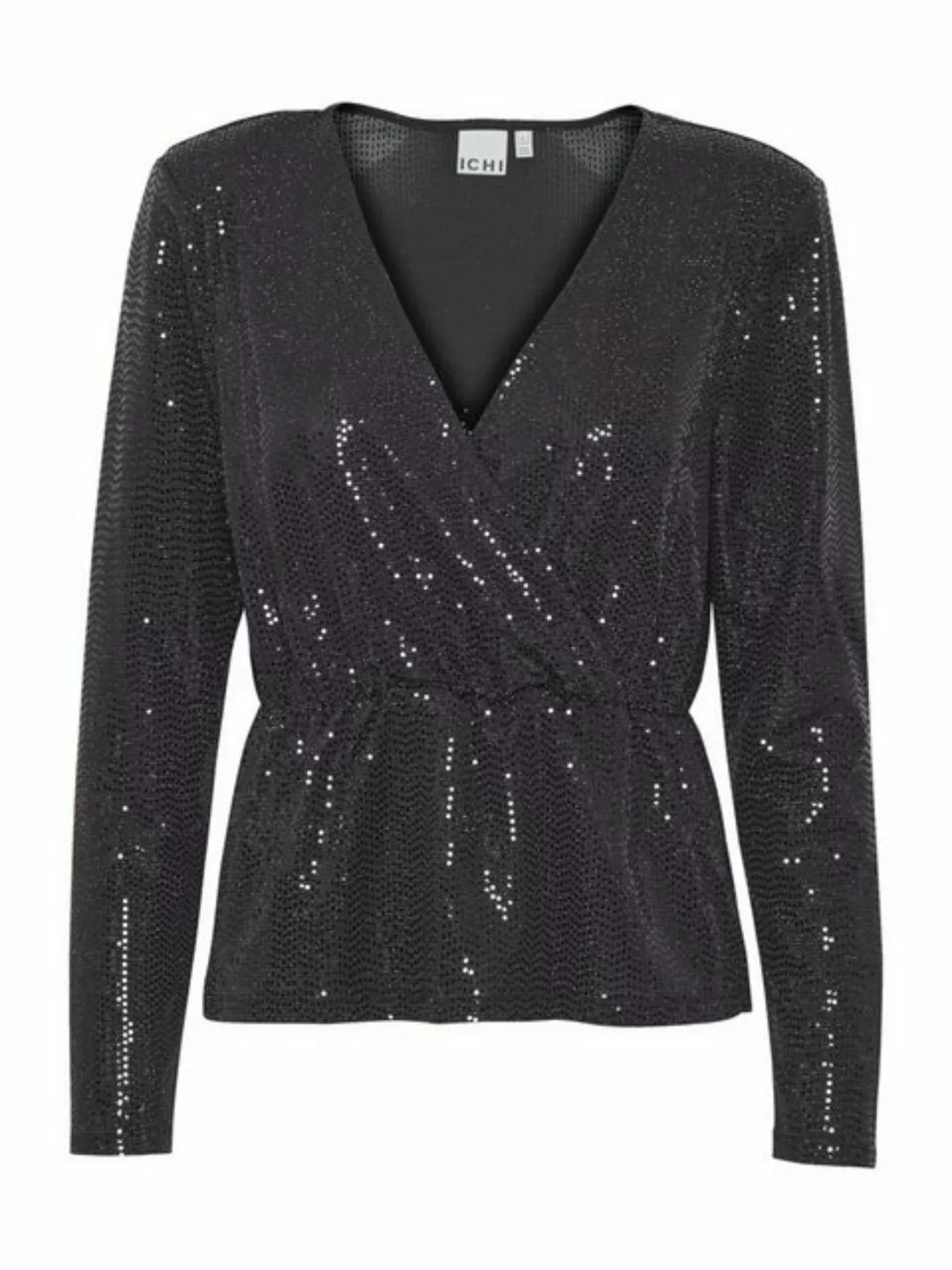 Ichi Langarmbluse IHLOANE LS shirt - 20120057 modische Bluse mit Pailetten günstig online kaufen