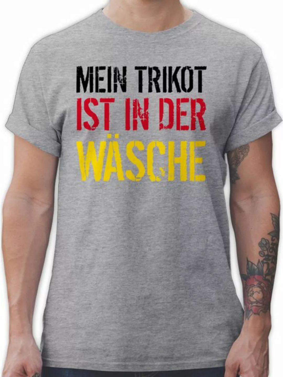 Shirtracer T-Shirt Mein Trikot ist in der Wäsche, Deutschland Germany 2024 günstig online kaufen