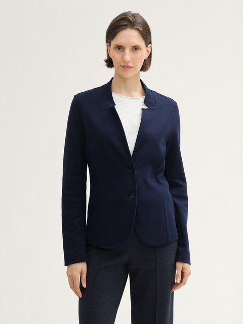 TOM TAILOR Kurzblazer (1-tlg) Plain/ohne Details günstig online kaufen