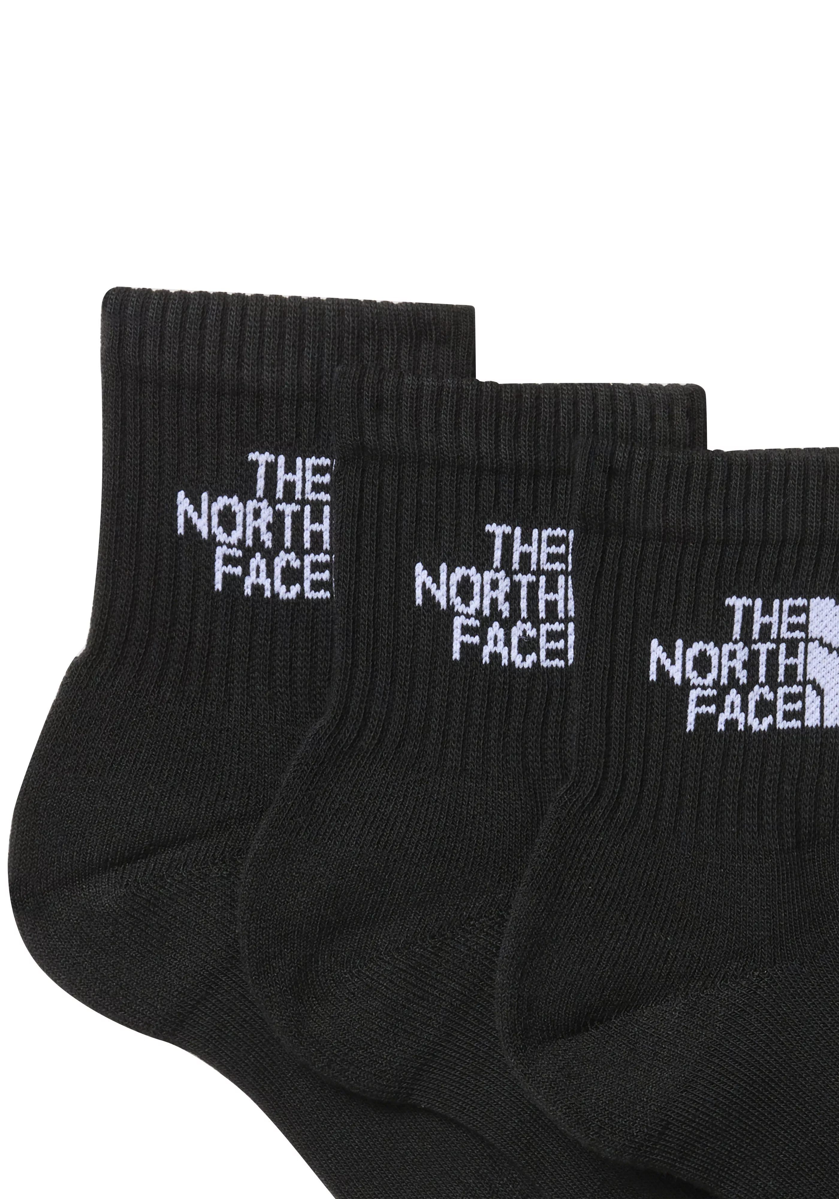 The North Face Sportsocken "MULTI SPORT CUSH QUARTER SOCK 3P", (Packung, 3 günstig online kaufen