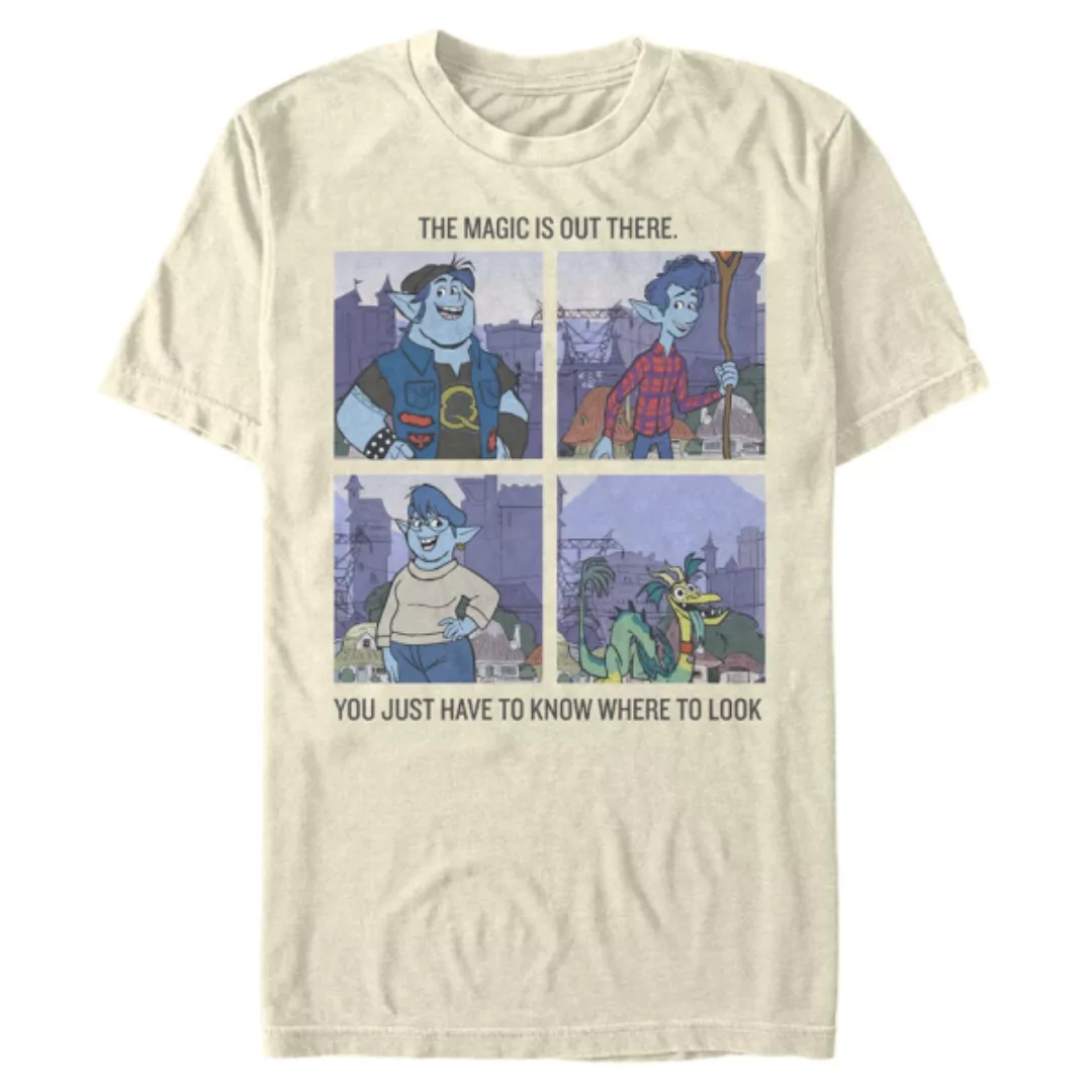 Pixar - Onward - Gruppe Magic Out There - Männer T-Shirt günstig online kaufen