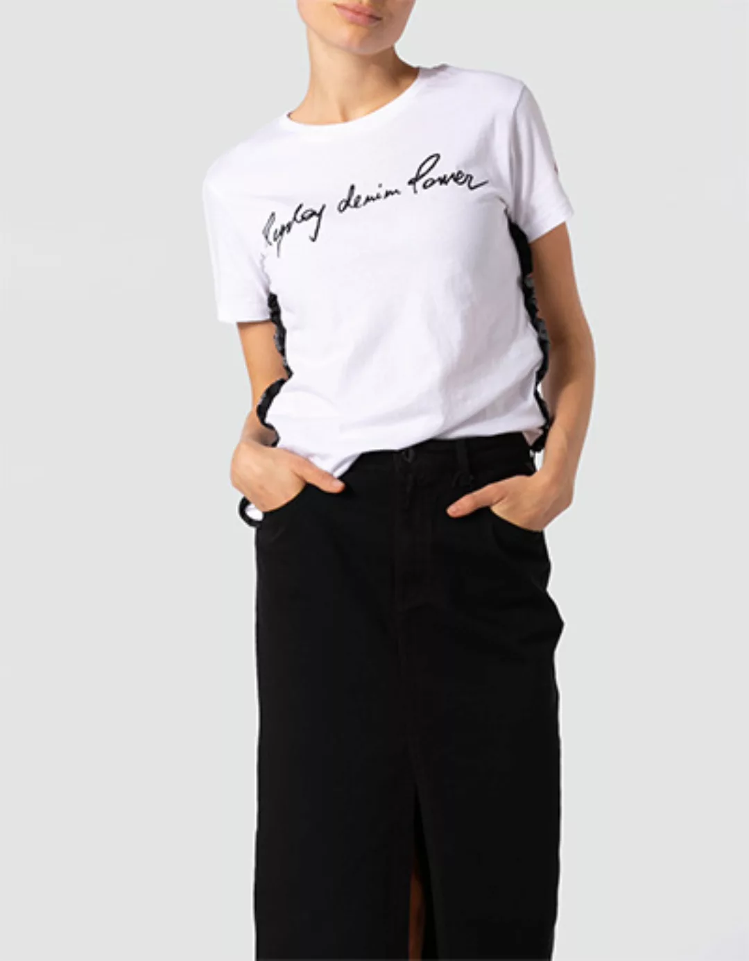 Replay Damen T-Shirt W3310L.000.20994/001 günstig online kaufen
