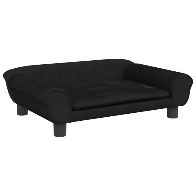 vidaXL Kindersofa Kindersofa Schwarz 70x45x26 cm Samt Kindercouch Kindermöb günstig online kaufen