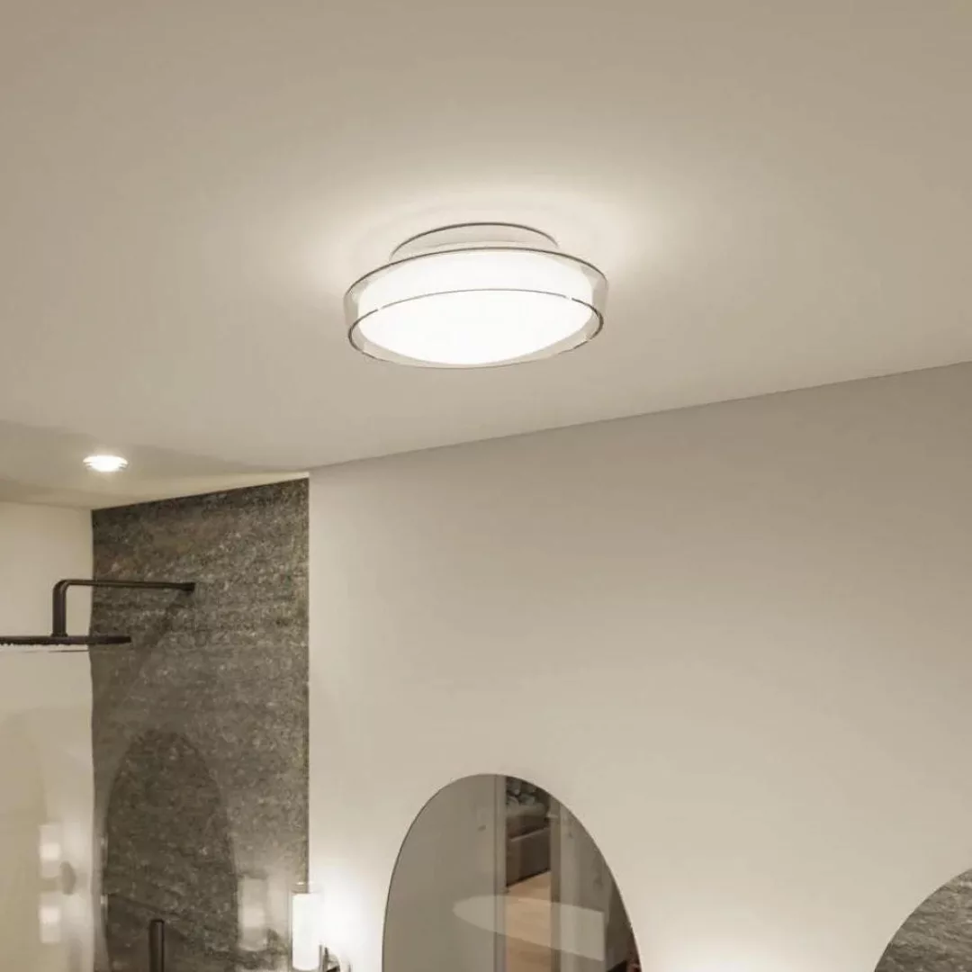 Paulmann LED Deckenleuchte »Selection Bathroom Luena IP44 11,5W 3000K Chrom günstig online kaufen