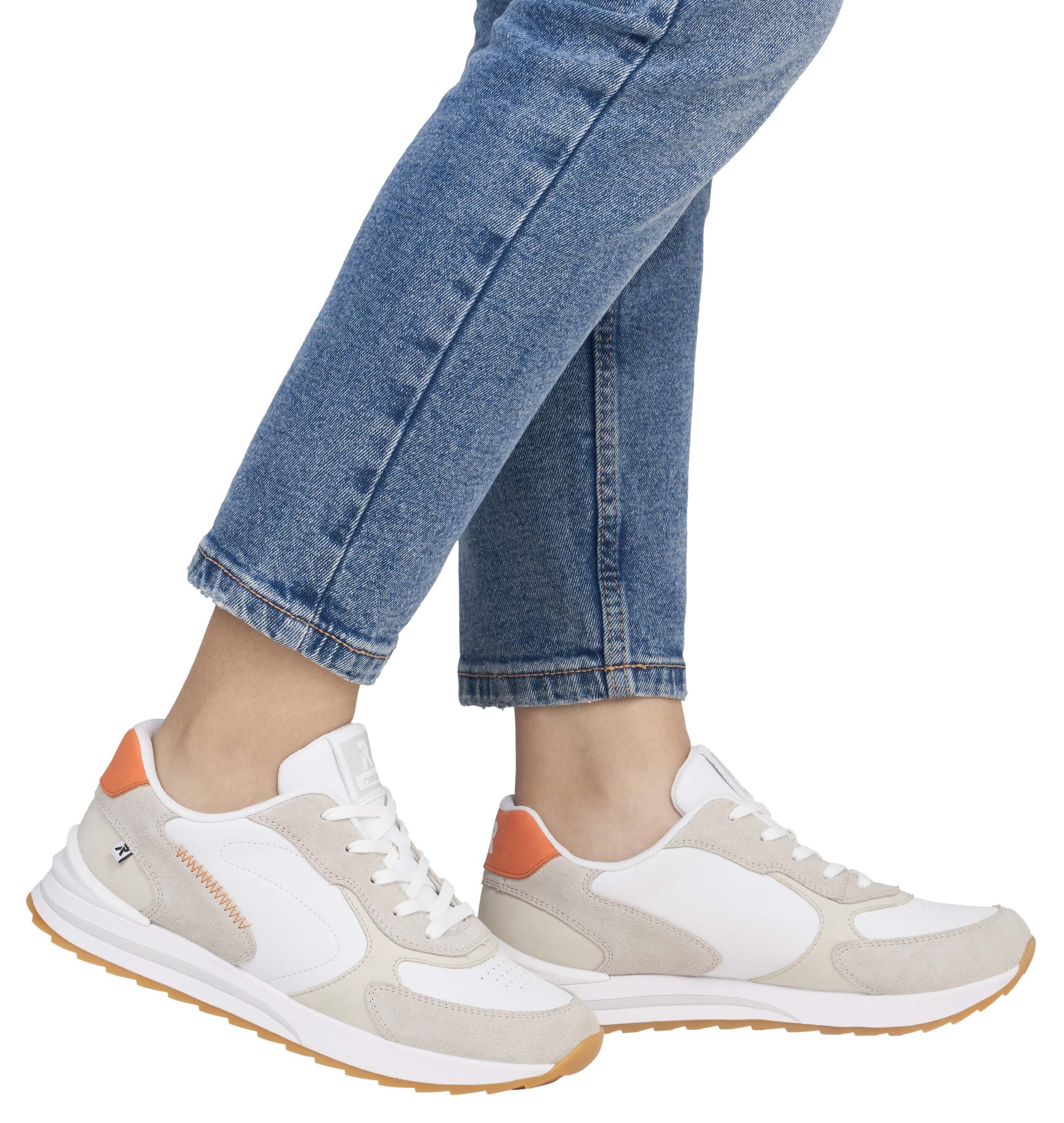 RIEKER Sport Keilsneaker, Halbschuh, Schnürschuh, Freizeitsneaker günstig online kaufen