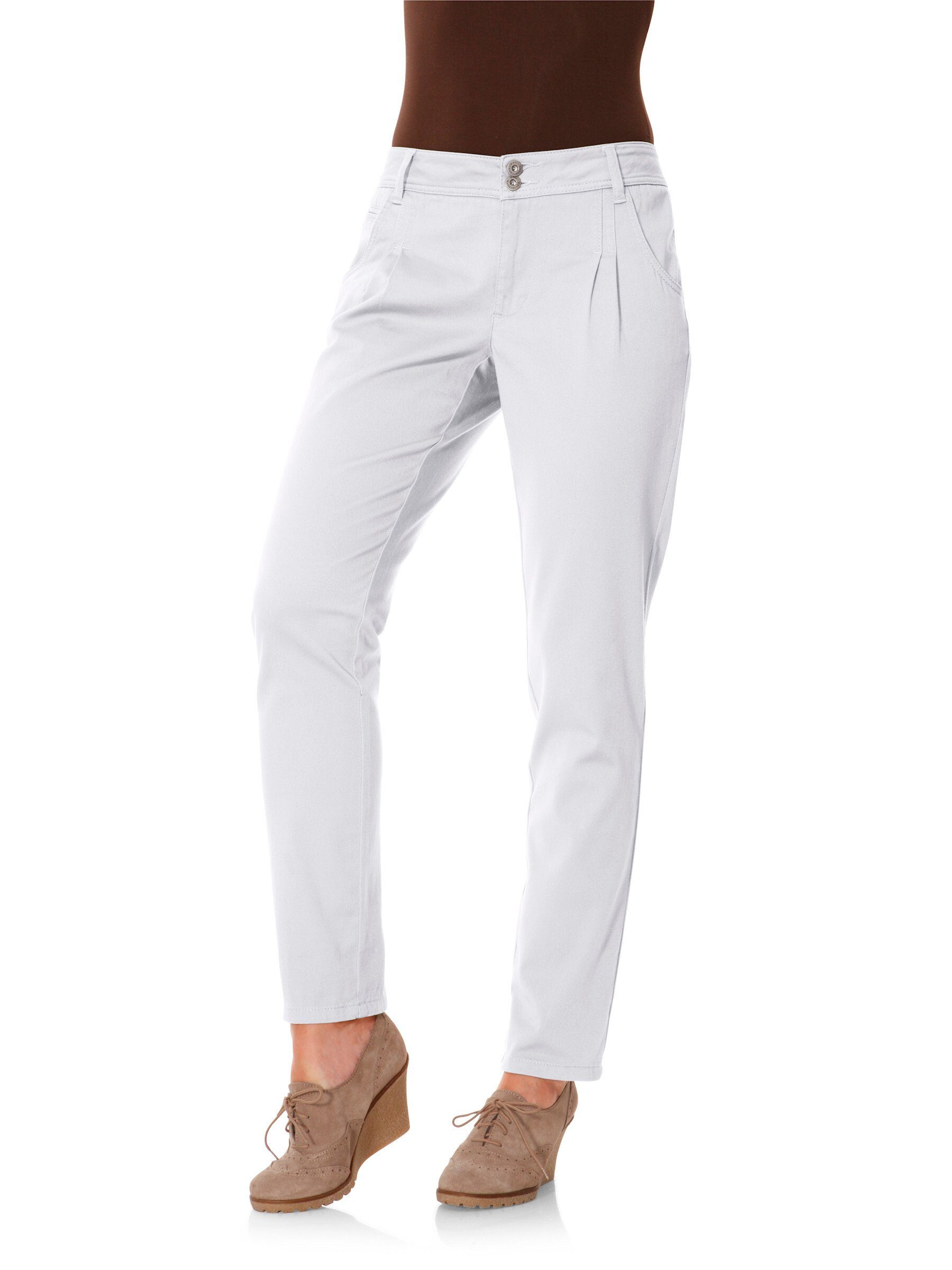 heine Jerseyhose Chinohose Innenbeinlänge ca. 79 günstig online kaufen