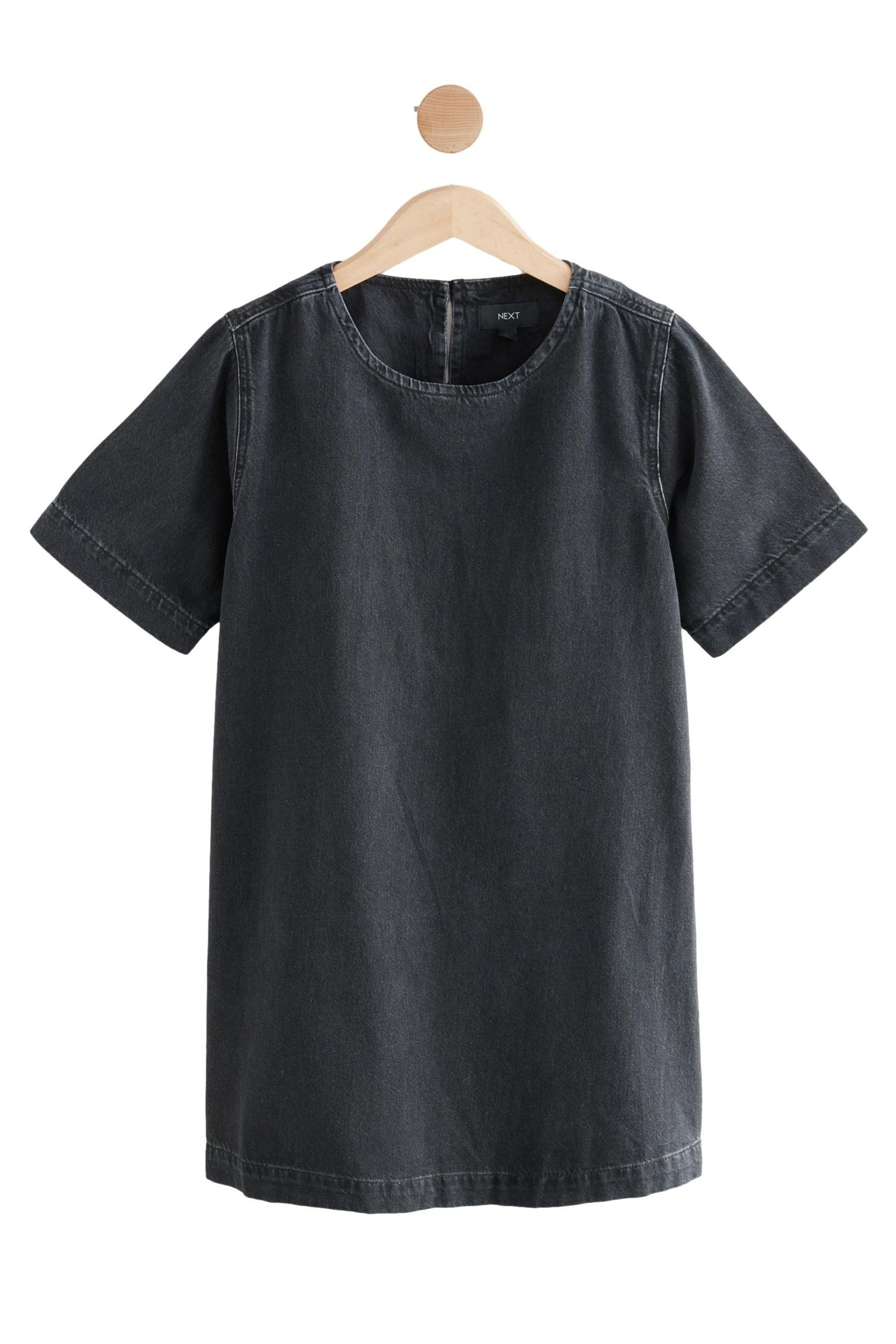 Next Jeanskleid T-Shirt-Minikleid aus Denim (1-tlg) günstig online kaufen