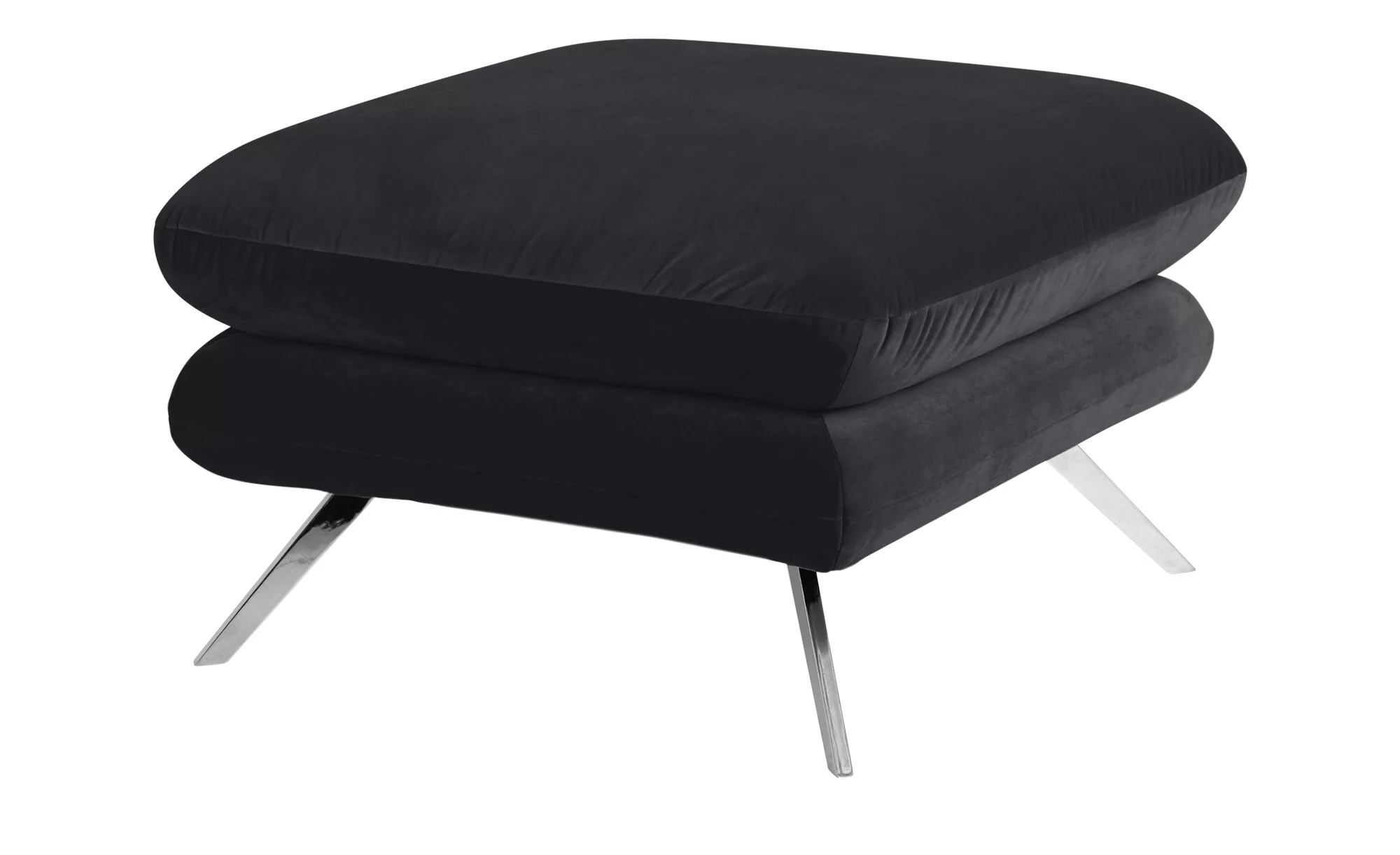 pop Hocker  Caldara - schwarz - 70 cm - 45 cm - 70 cm - Polstermöbel > Hock günstig online kaufen