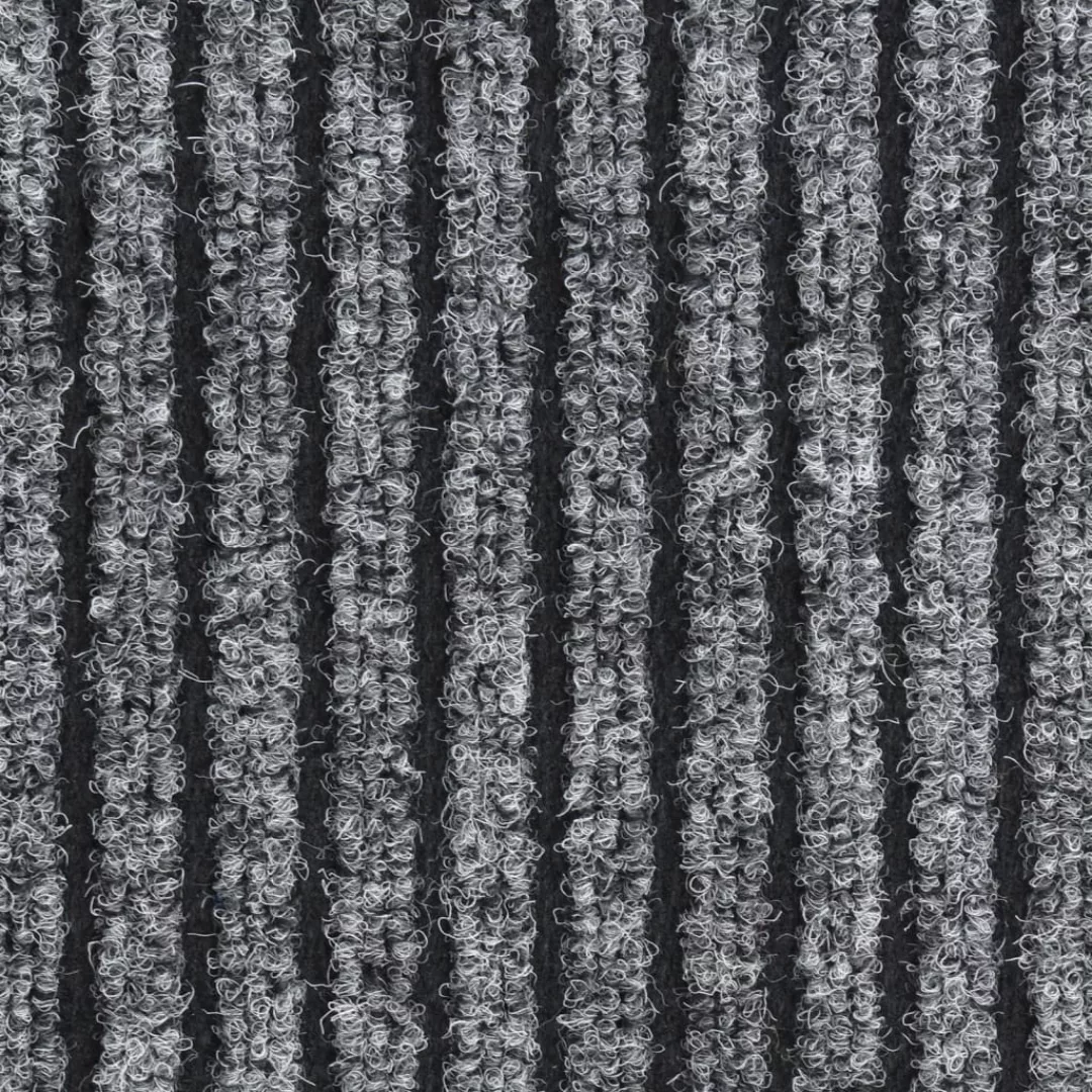 Fußmatte Grau Gestreift 40x60 Cm günstig online kaufen