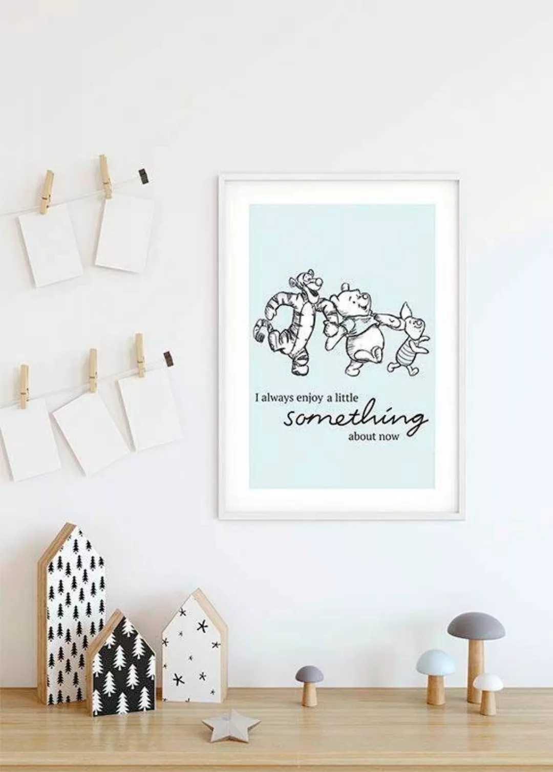 Komar Poster "Winnie Pooh Little Something", Disney, (1 St.), Kinderzimmer, günstig online kaufen