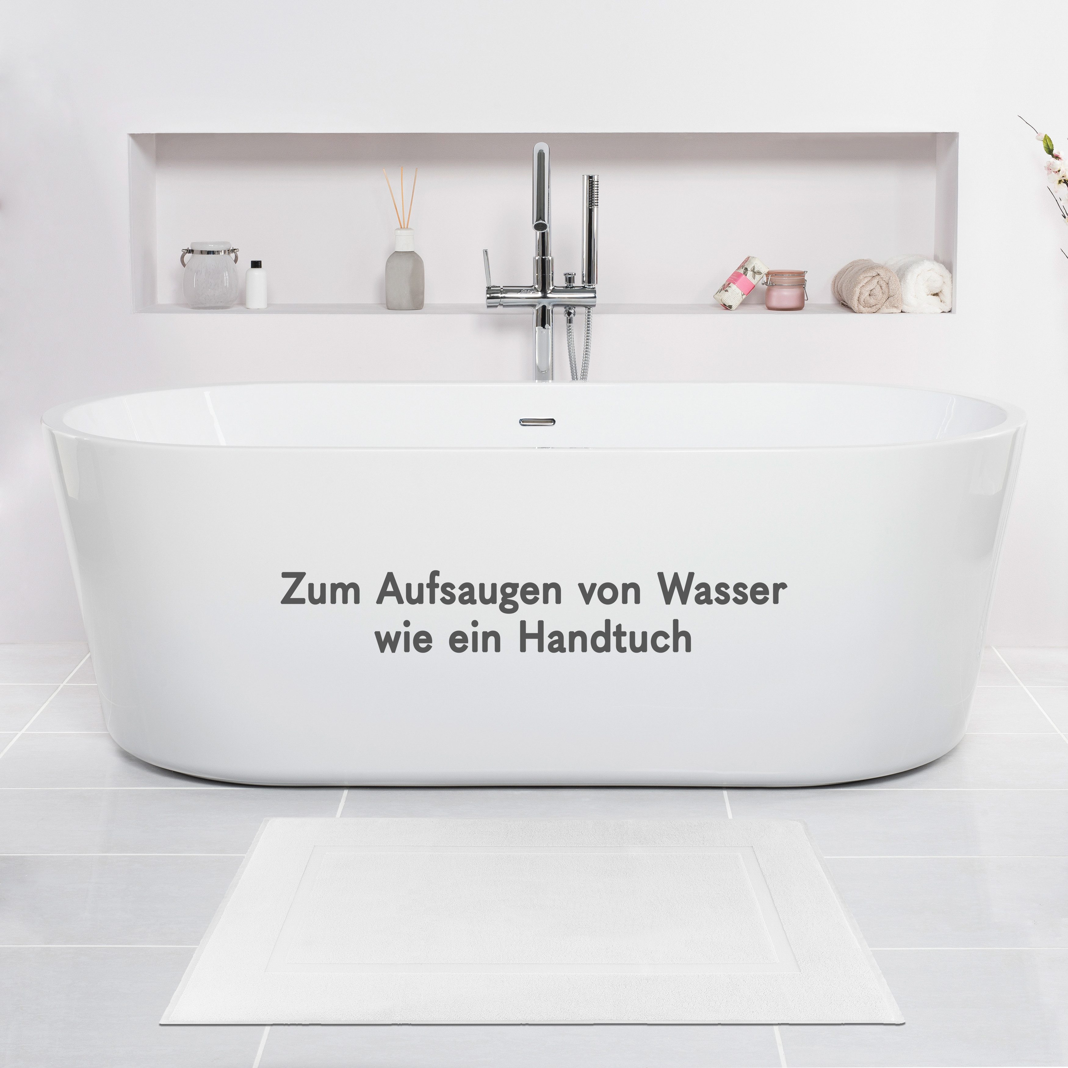 HAMMETEX Badematte Hotelmatte, Duschvorleger, Höhe 5 günstig online kaufen