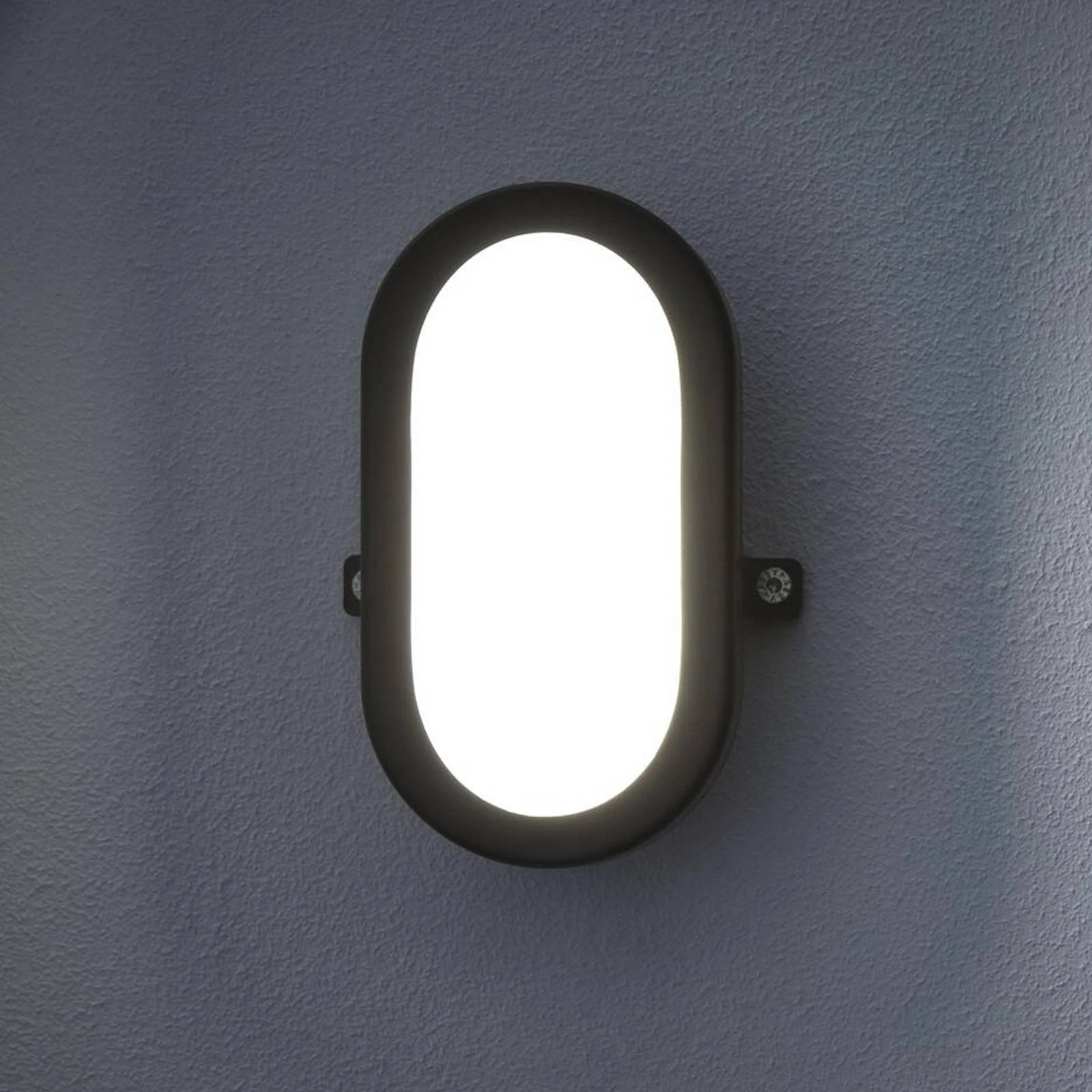 OSRAM LED-Außenwandlampe BULKHEAD, schwarz 11 W Plastik IP54 günstig online kaufen