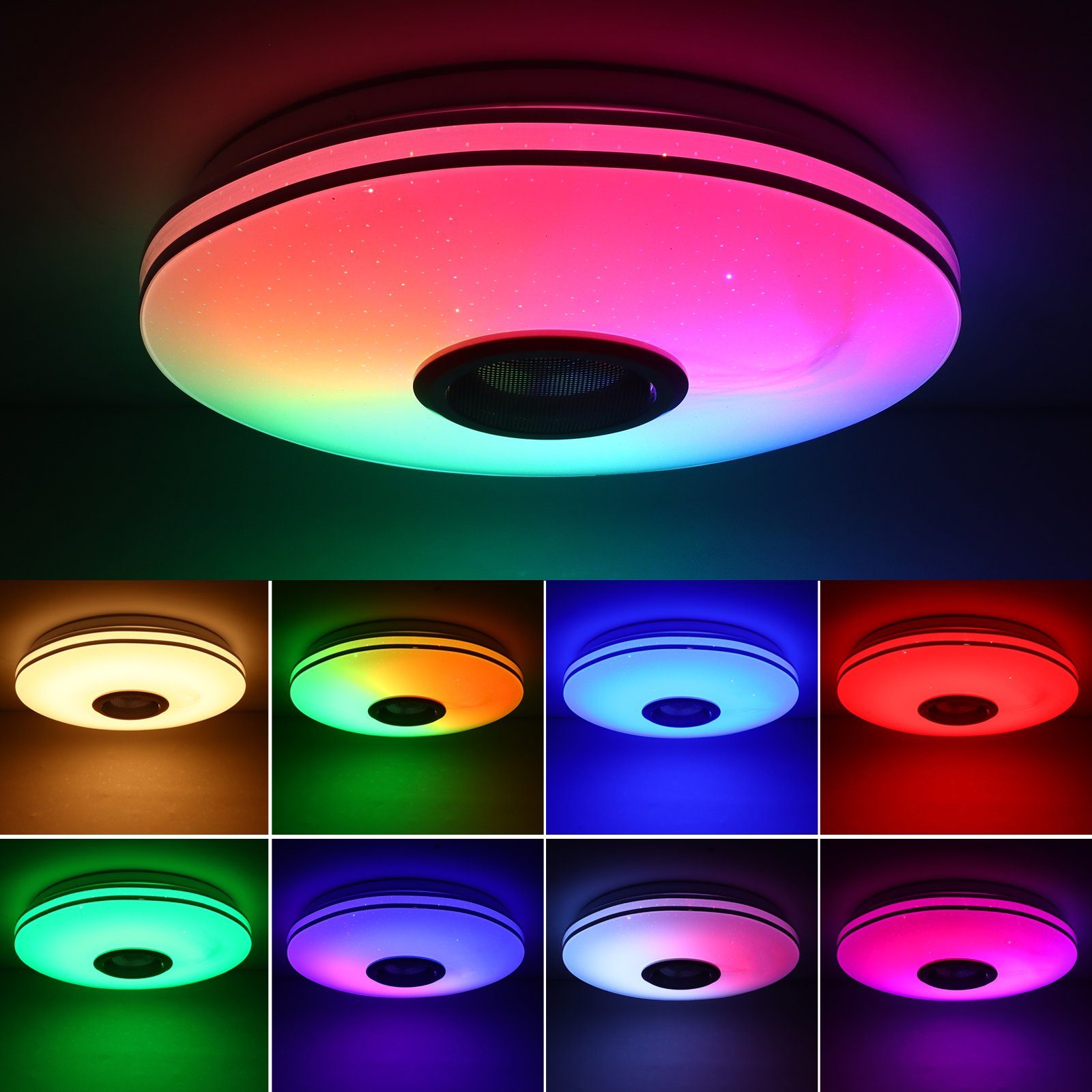 BlingBin LED Deckenleuchte 36W Musik-Deckenleuchte dimmbares günstig online kaufen