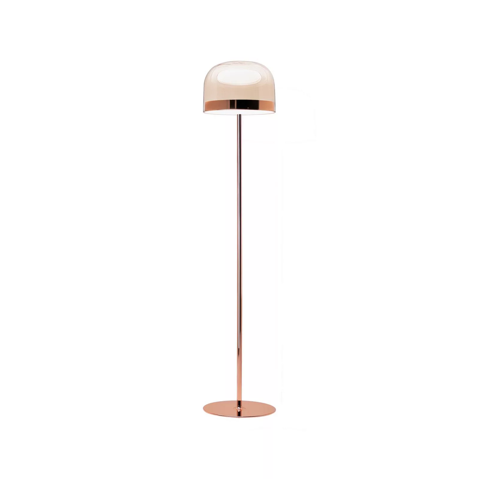 Fontana Arte - Equatore LED Stehleuchte S - kupfer/rosa/glänzend/H x Ø 135x günstig online kaufen