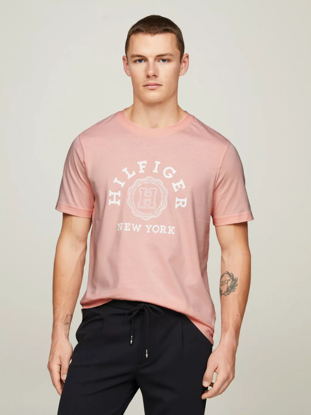 Tommy Hilfiger Print-Shirt "HILFIGER COIN TEE", mit markantem Print günstig online kaufen