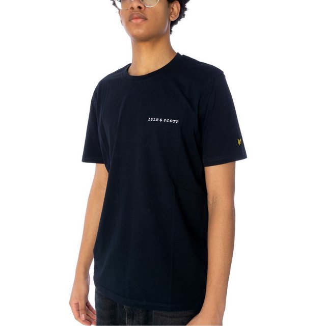 Lyle & Scott T-Shirt T-Shirt Lyle & Scott Embroidered, G XL, F darknavy günstig online kaufen