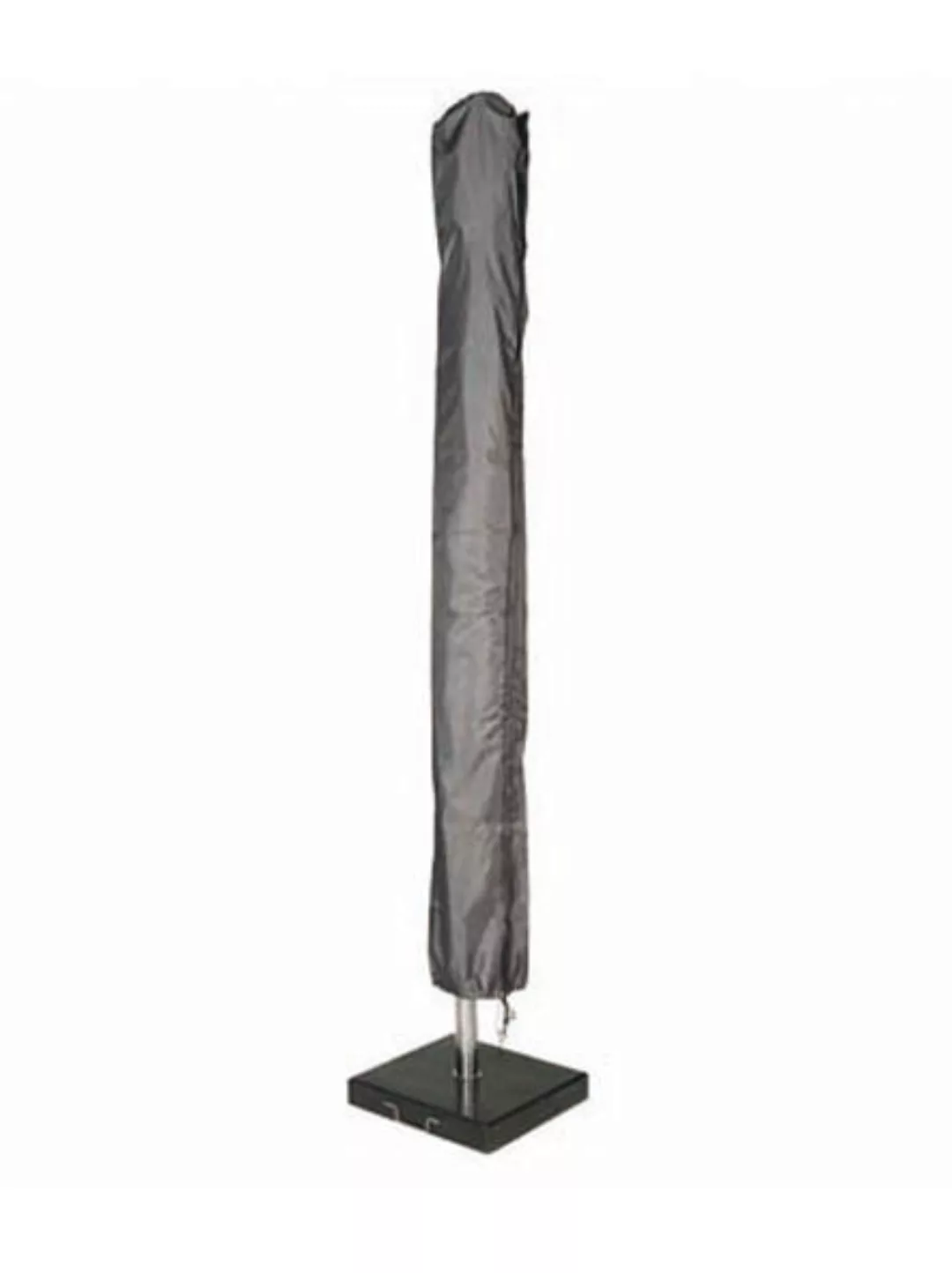 Aerocover Schutzhülle für Mittelstockschirme 215 cm x 30/40 cm Anthrazit günstig online kaufen