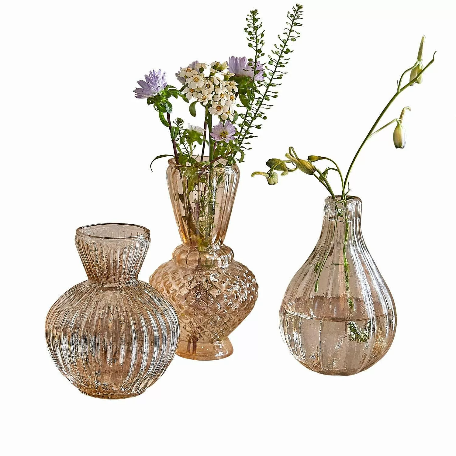 Mirabeau Tischvase Vase 3er Set Faunelle günstig online kaufen