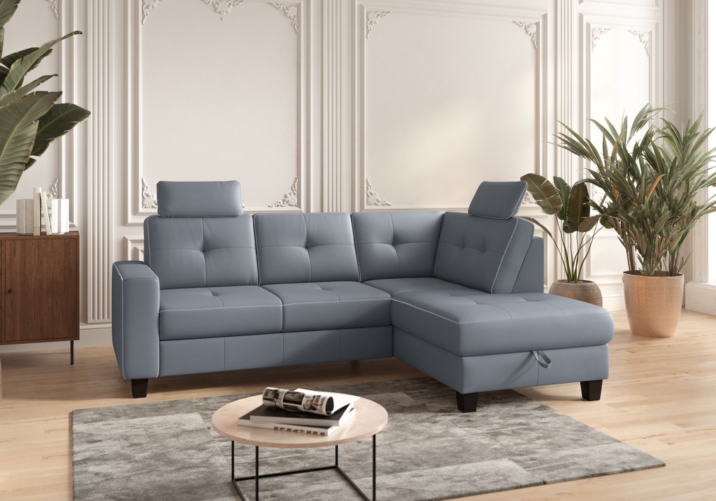 Places of Style Ecksofa »Varese«, wahlweise mit Bettfunktion und Bettkasten günstig online kaufen