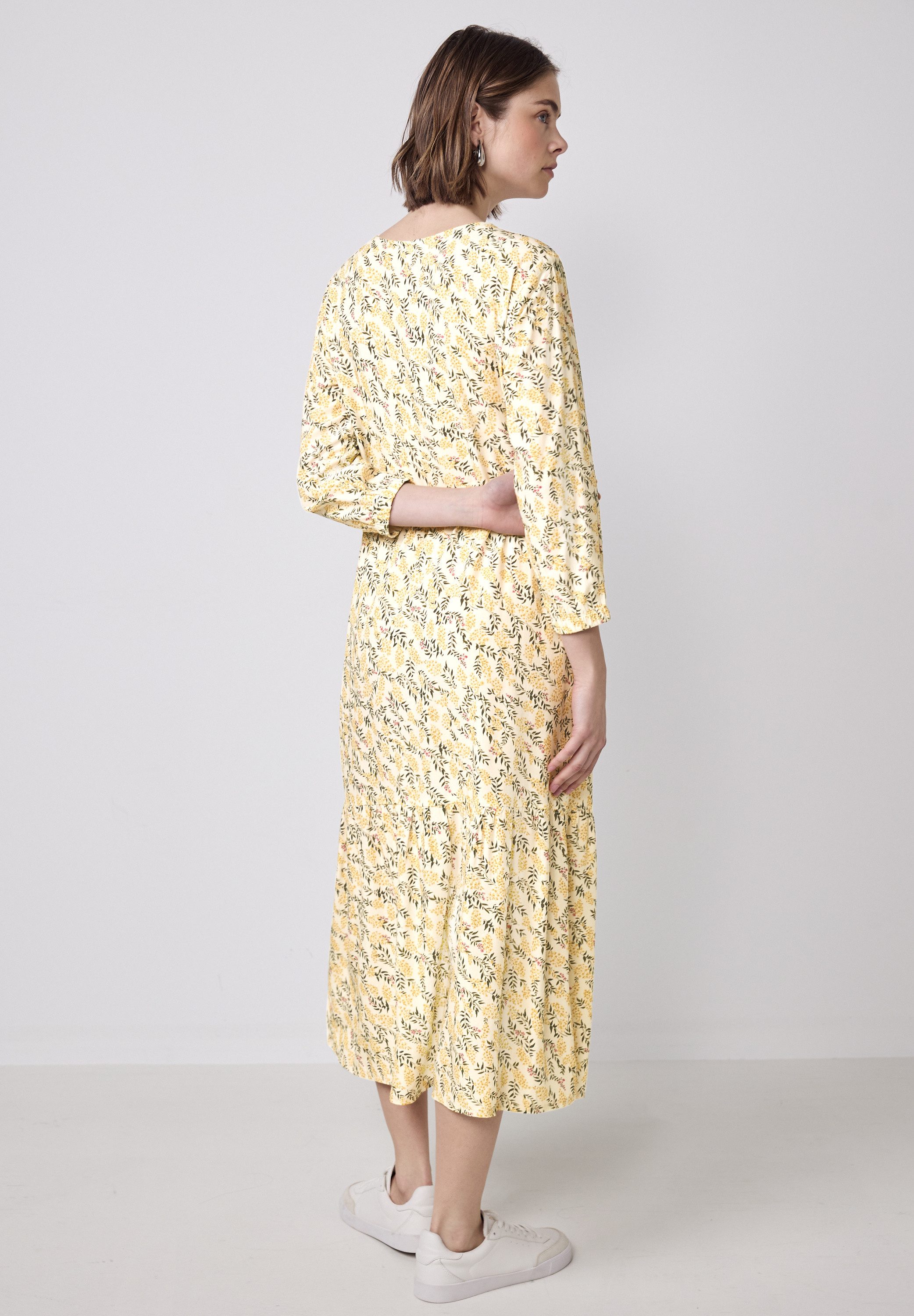 STREET ONE STUDIO Midikleid, mit allover Blumenprint günstig online kaufen