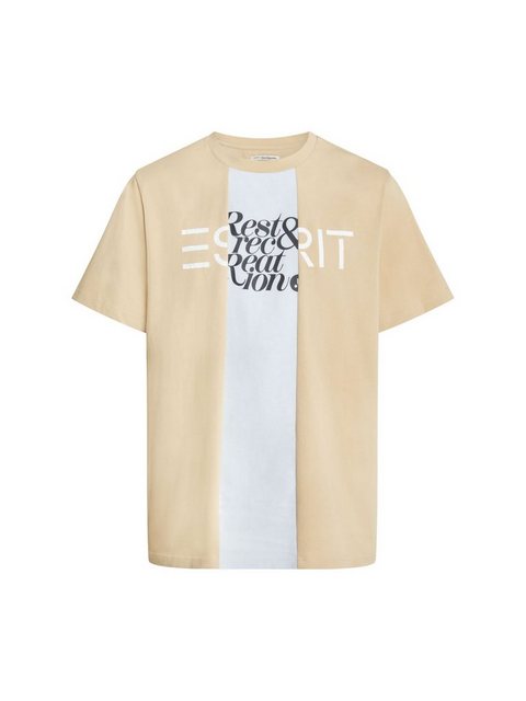 Esprit T-Shirt T-Shirt im Flicken-Look (1-tlg) günstig online kaufen