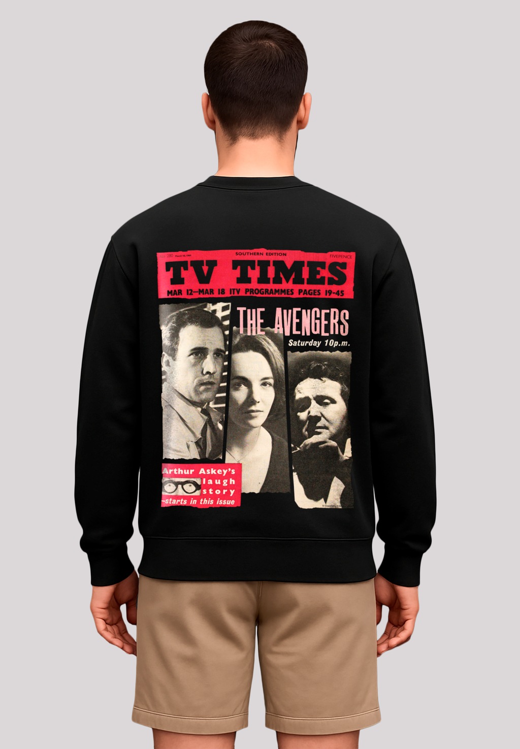 F4NT4STIC Sweatshirt "TV Times The Avengers 1961 Cover", Premium Qualität günstig online kaufen