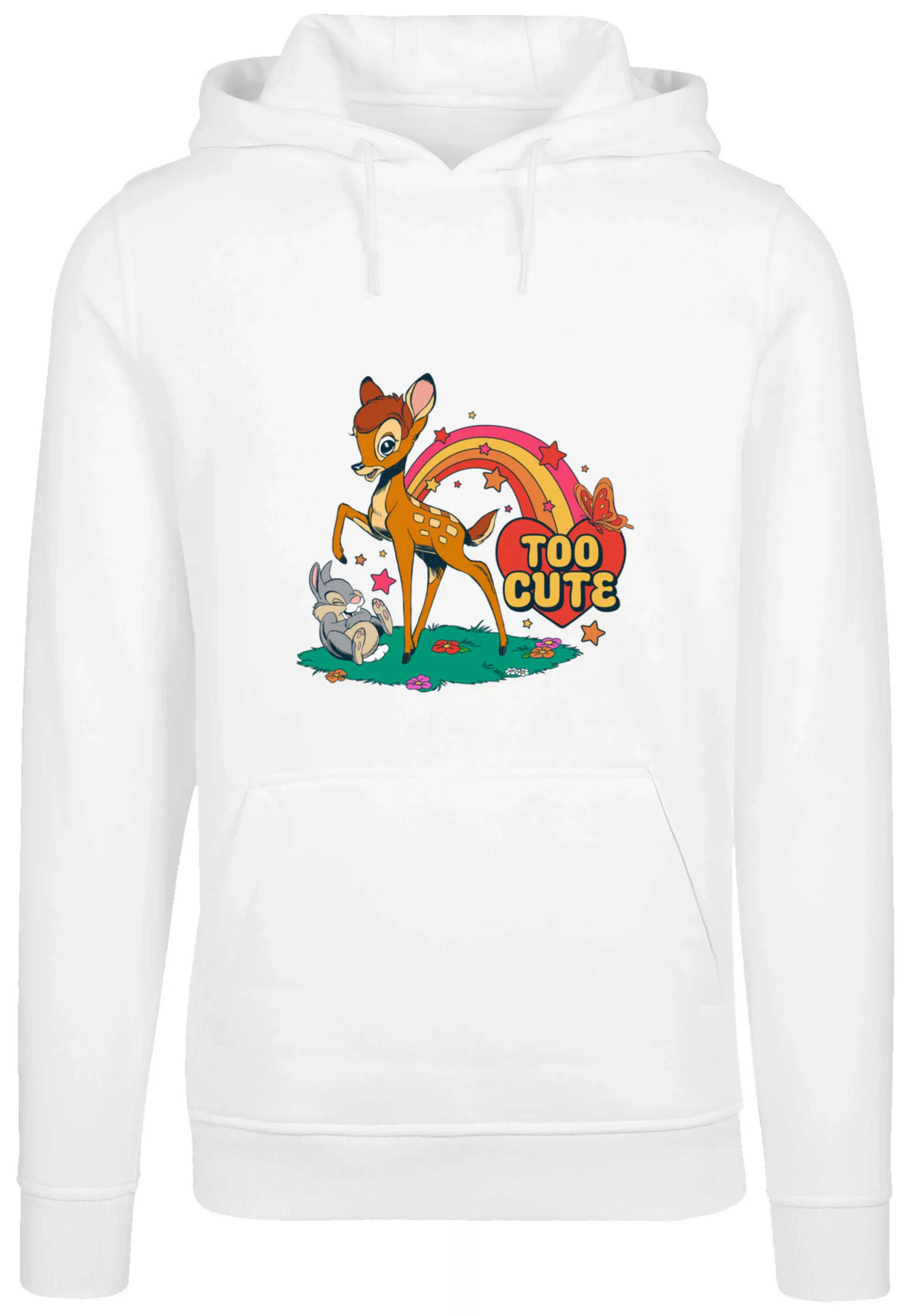 F4NT4STIC Kapuzenpullover "Disney Bambi Too Cute", Premium Qualität günstig online kaufen