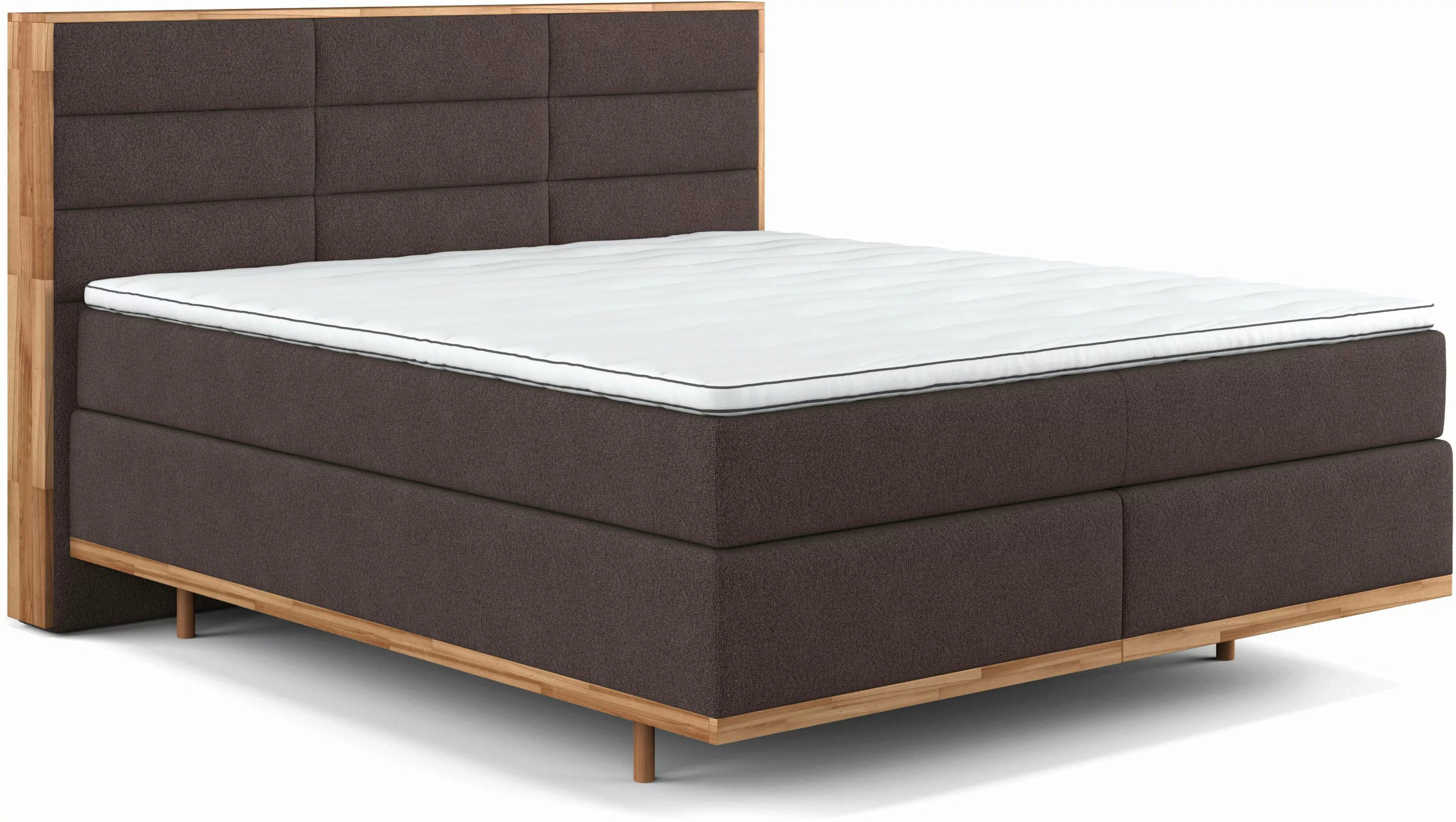 Home affaire Boxspringbett "Gribelle", Boxspringbett, Inklusive Topper günstig online kaufen