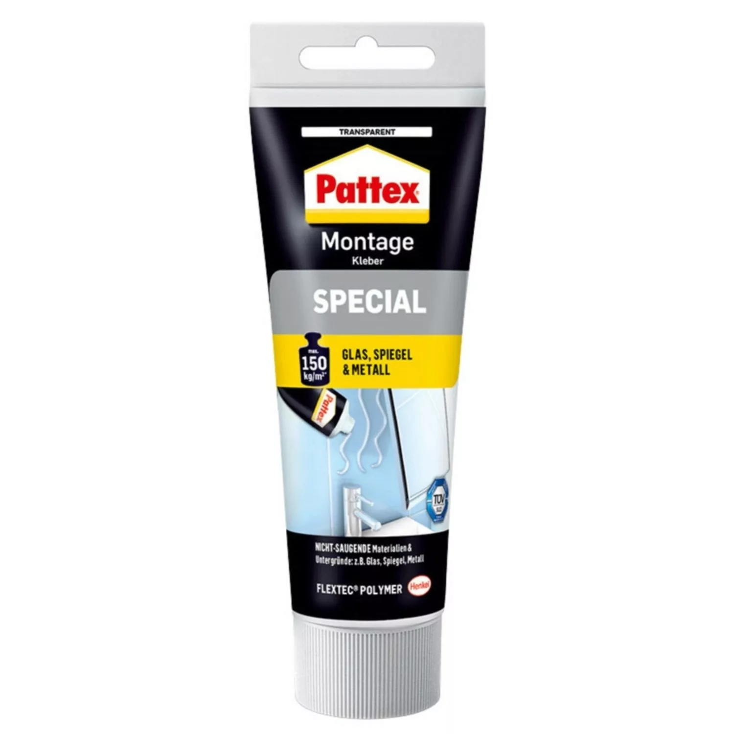 Pattex Montagekleber Montage Special Glaskleber Transparent 80g Tube günstig online kaufen