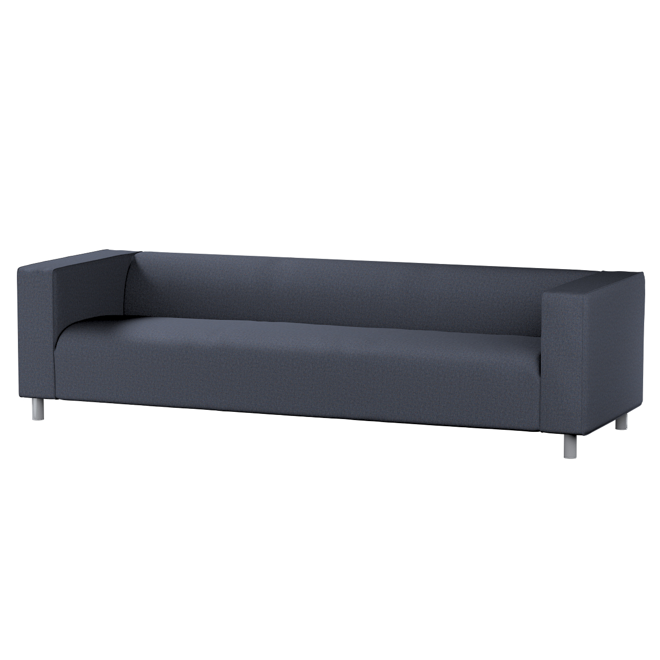 Bezug für Klippan 4-Sitzer Sofa, dunkelblau, Bezug für Klippan 4-Sitzer, Ma günstig online kaufen