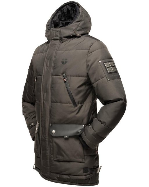 Stone Harbour Winterjacke Tahaa Warm gefütterter Herren Wintermantel mit do günstig online kaufen