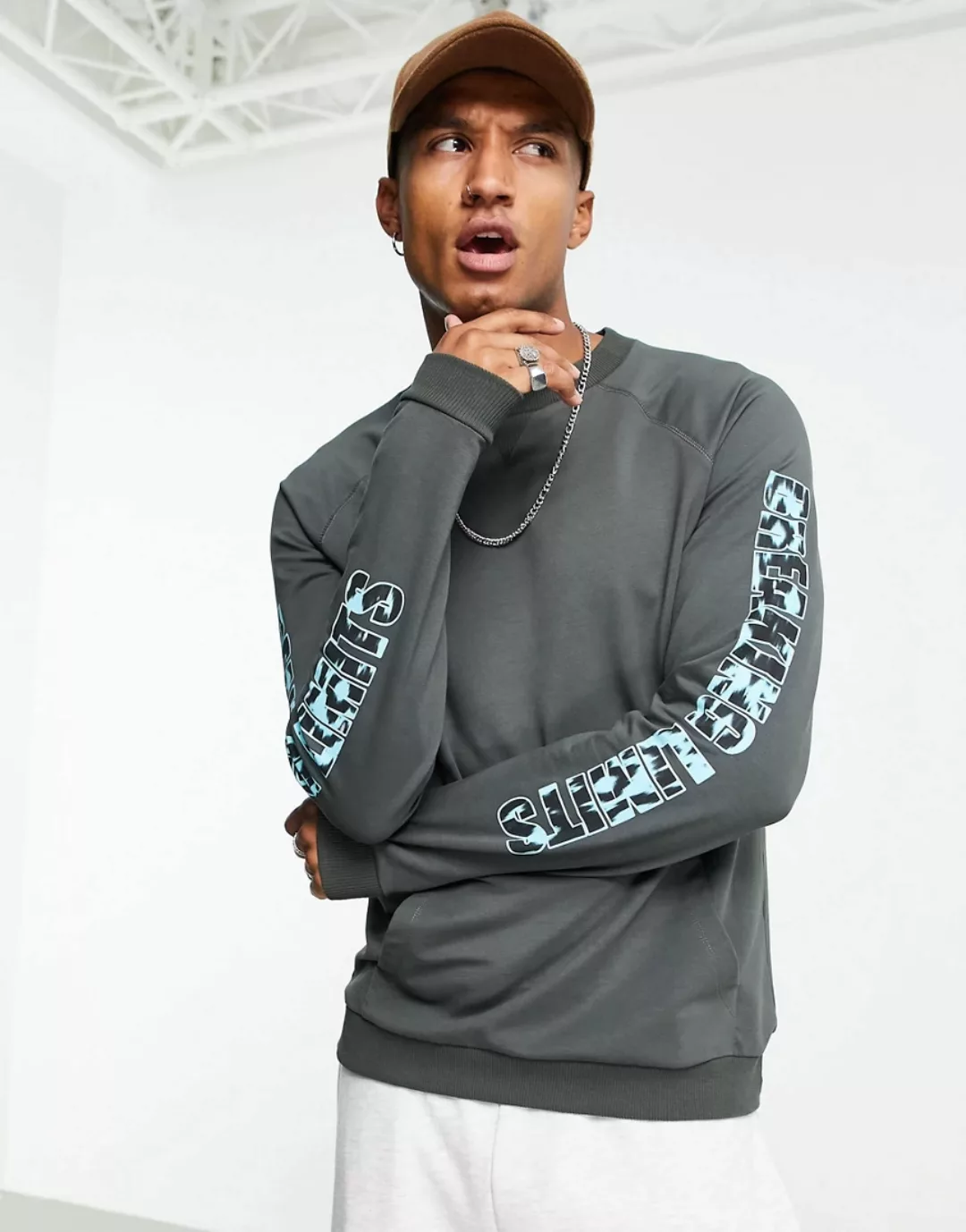 Bolongaro Trevor Sport – Breaking – Sweatshirt mit Rundhalsausschnitt-Grau günstig online kaufen