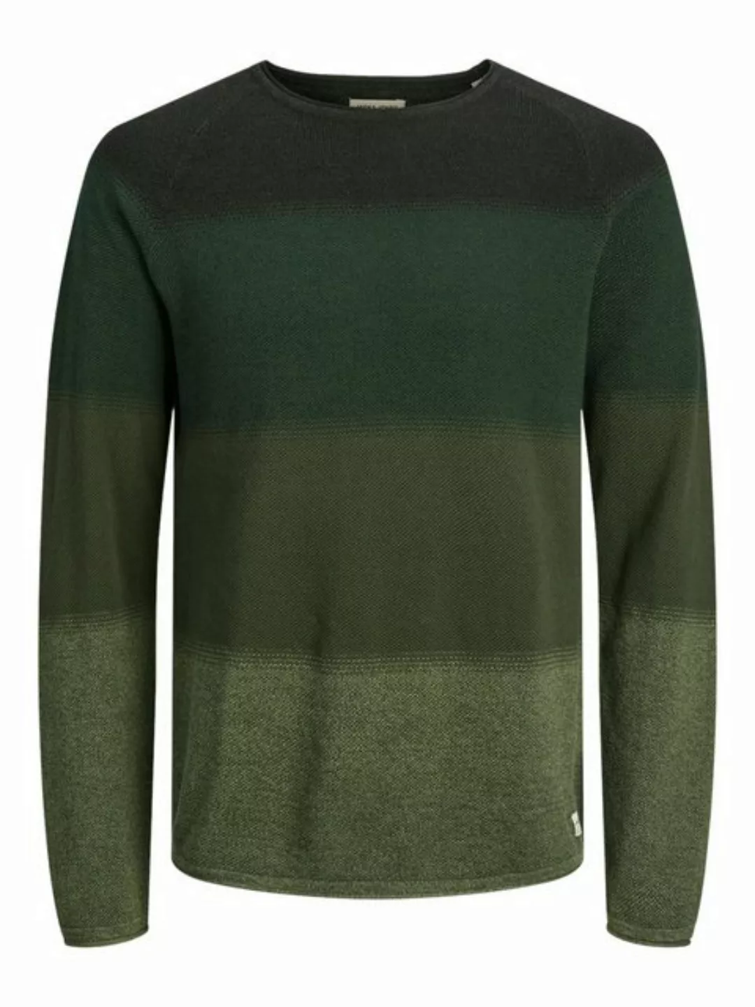 Jack & Jones Rundhalspullover JJEHILL KNIT CREW NECK NOOS aus Strukturstric günstig online kaufen