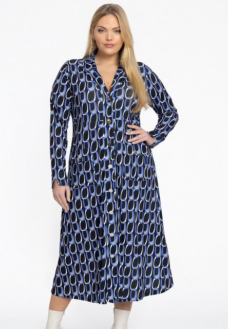 Yoek A-Linien-Kleid Mit Knöpfen günstig online kaufen