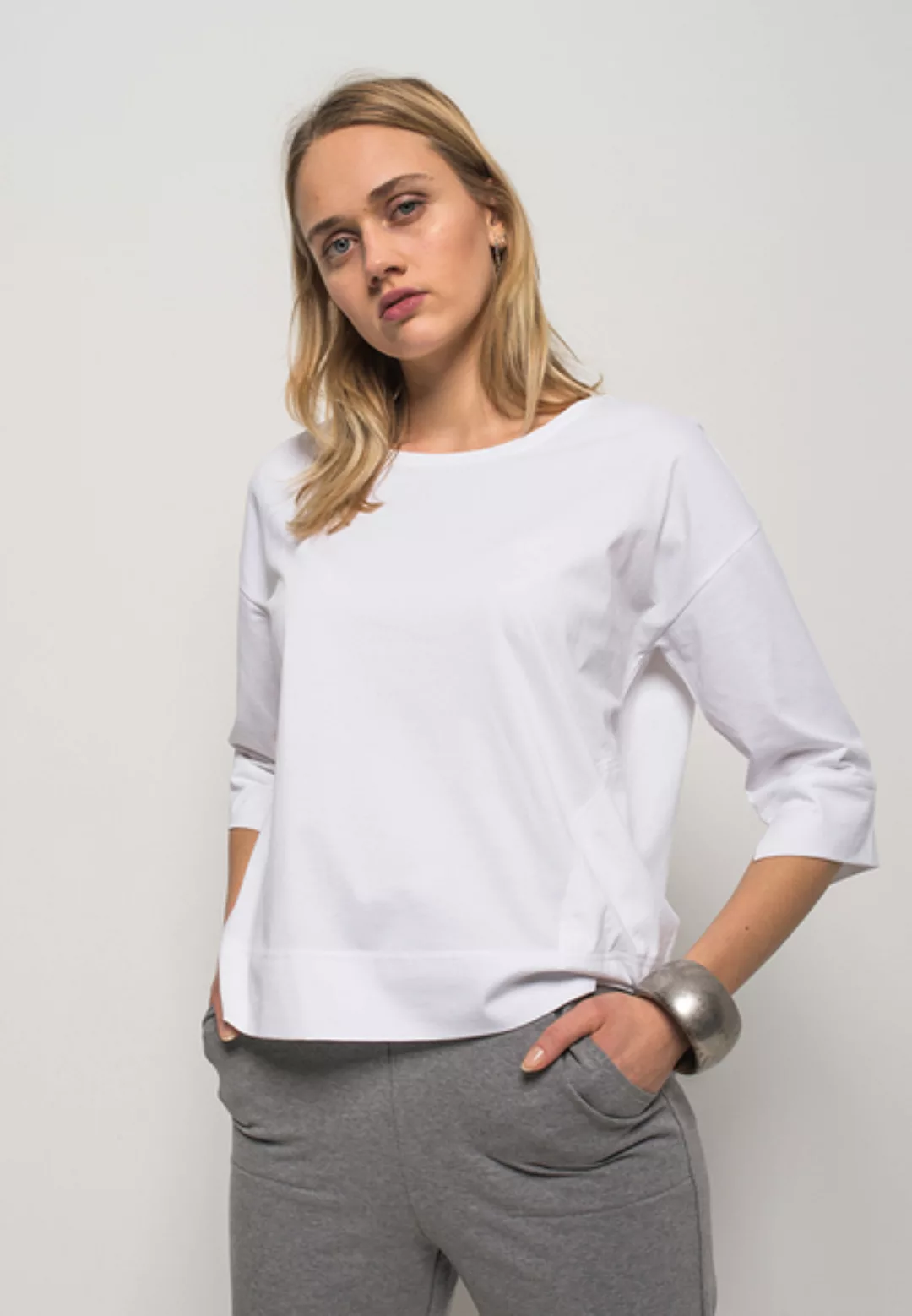 Blusenshirt Aus Bio-baumwolle | Blusen-shirt günstig online kaufen
