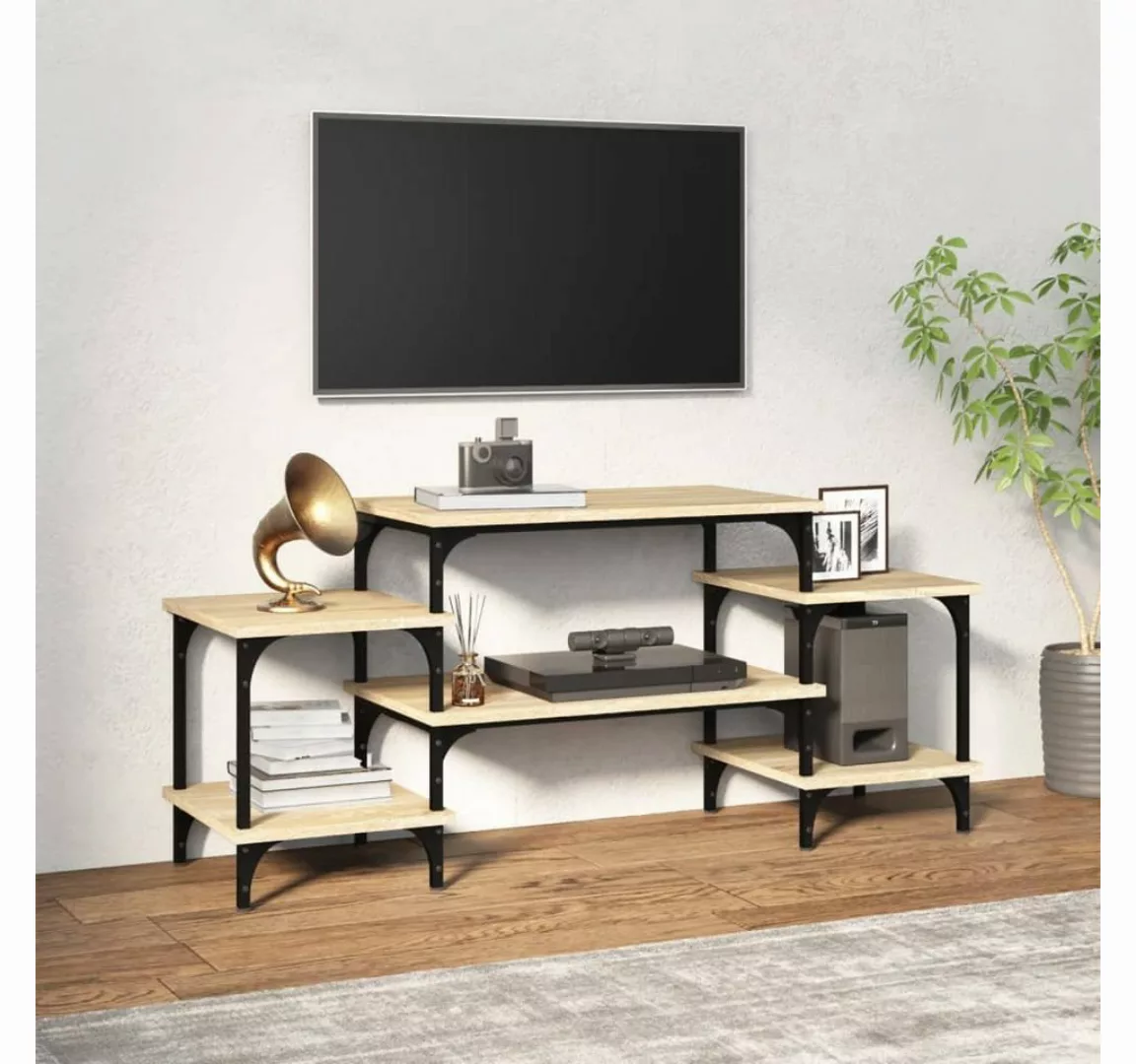 furnicato TV-Schrank Sonoma-Eiche 117x35x52 cm Holzwerkstoff günstig online kaufen