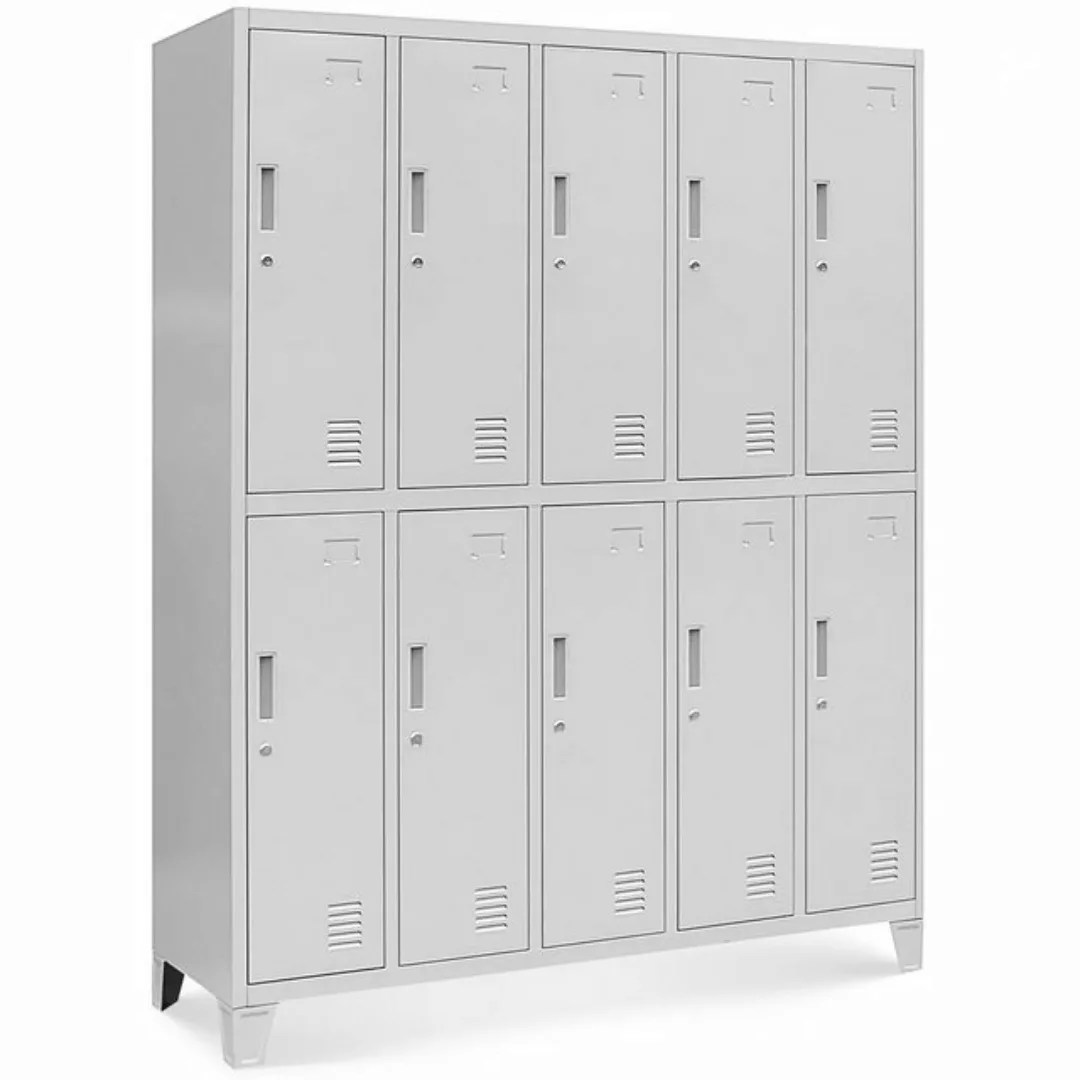 Jan Nowak Aktenschrank Schließfachschrank Spind Umkleideschr. 172x136x45 günstig online kaufen