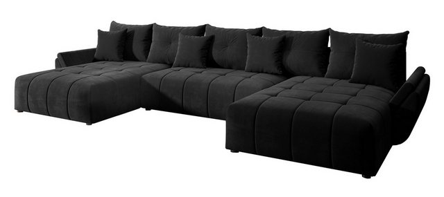 Furnix Wohnlandschaft Corrino großzügiges XXL-Sofa U-Form Schlaffunktion Be günstig online kaufen