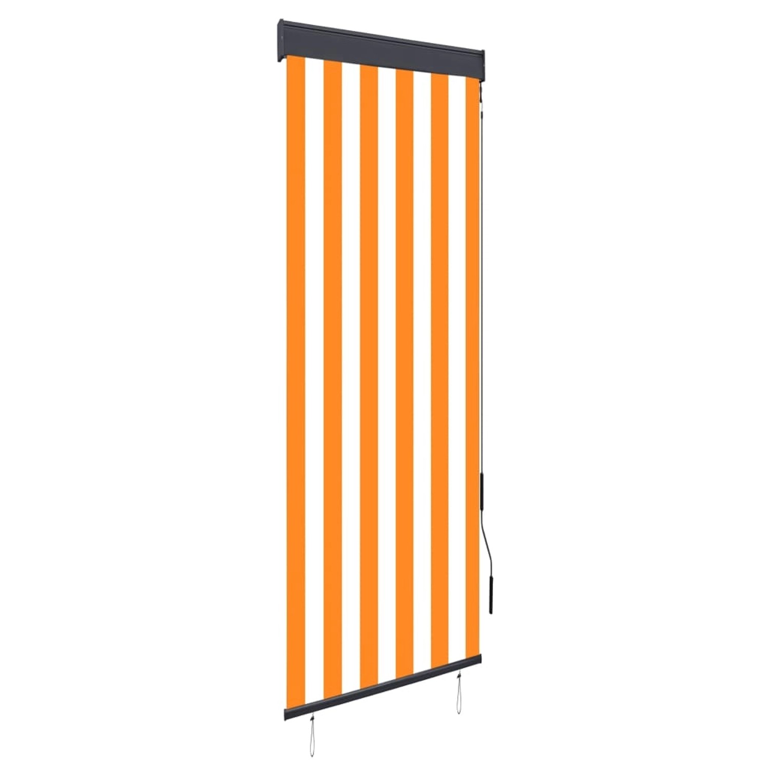 Außenrollo 60 X 250 Cm Weiß Und Orange günstig online kaufen