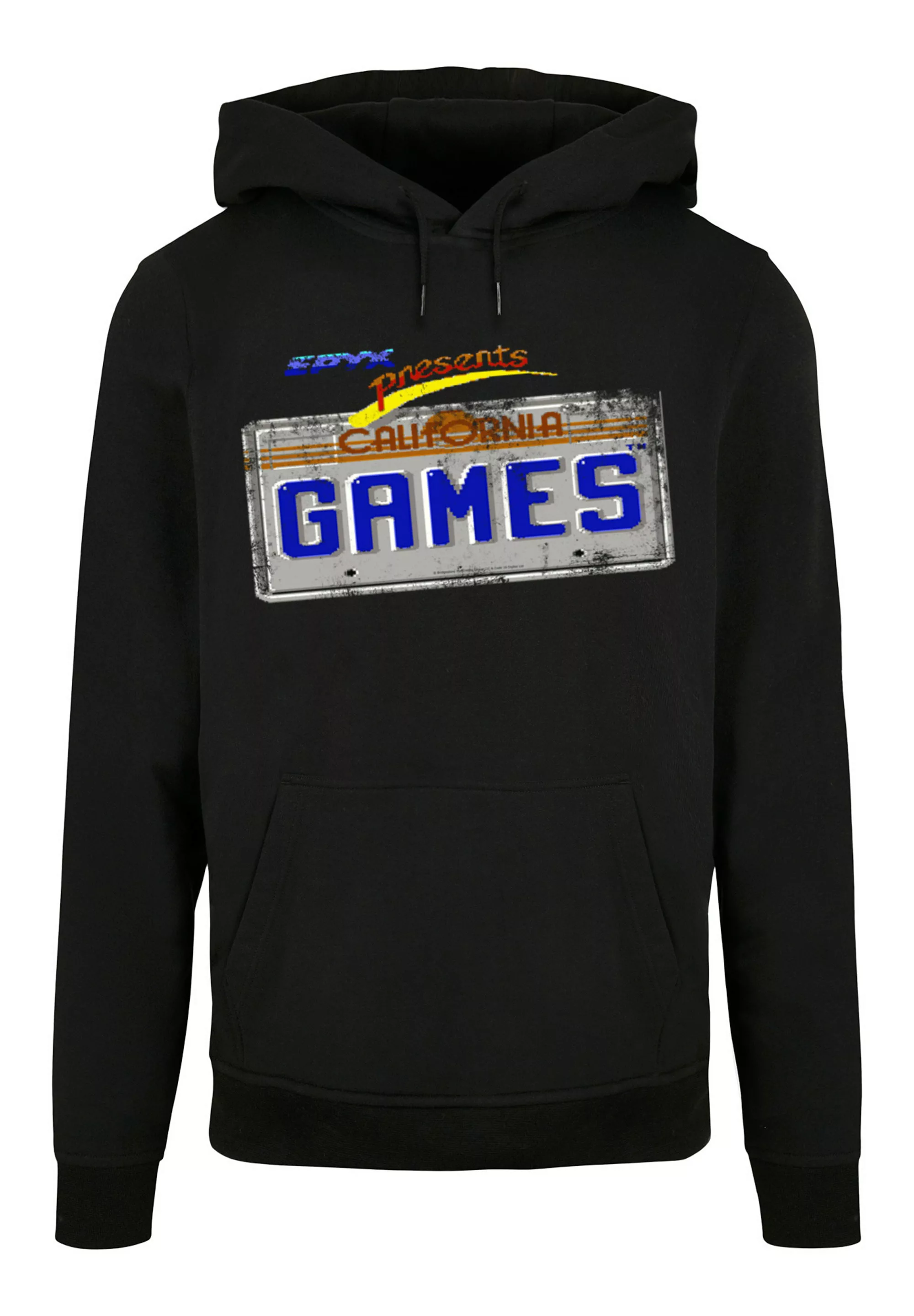 F4NT4STIC Kapuzenpullover "Retro Gaming California Games Plate", Print günstig online kaufen