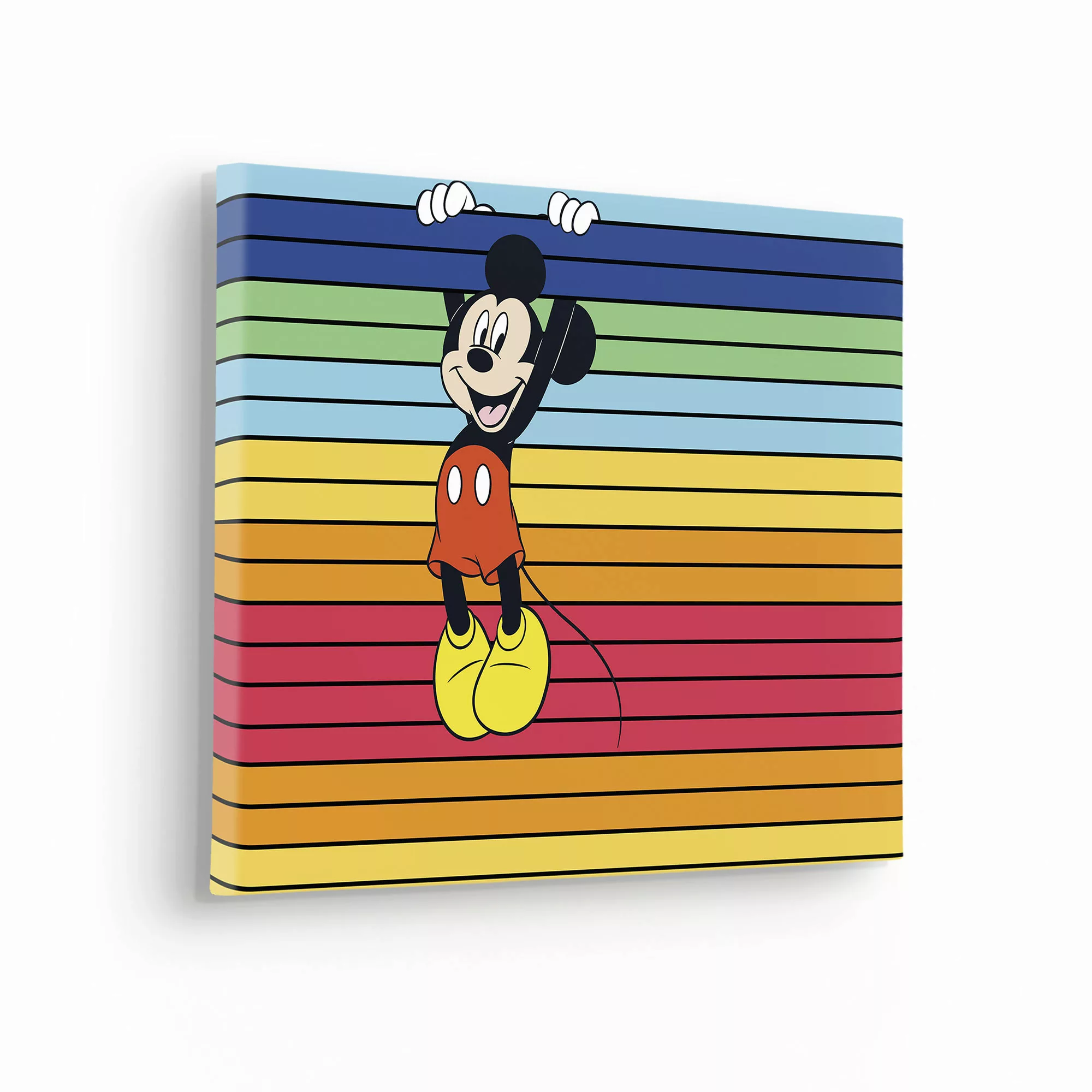 Komar Leinwandbild "Mickey Band of Color", (1 St.), 30x40 cm (Breite x Höhe günstig online kaufen