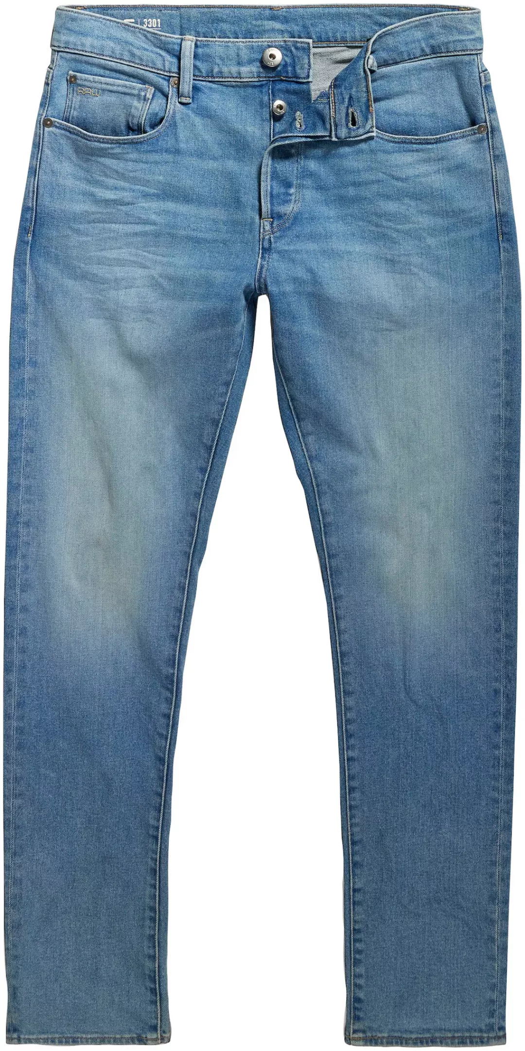 G-STAR Slim-fit-Jeans "3301 Slim", mit toller Waschung und Elasthan günstig online kaufen