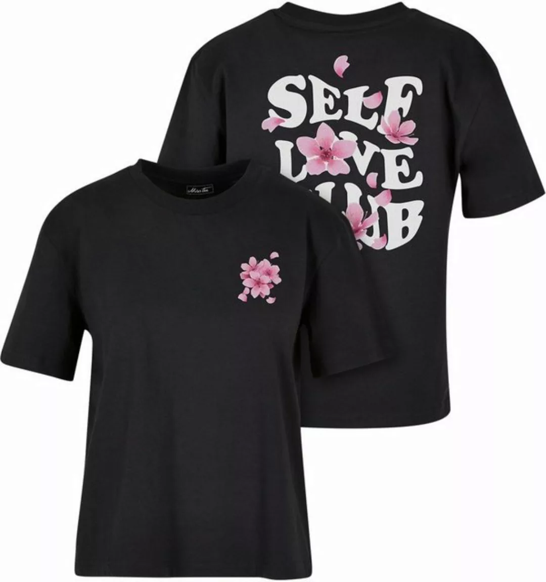 Miss Tee Kurzarmshirt Miss Tee Damen Self Love Club Tee (1-tlg) günstig online kaufen