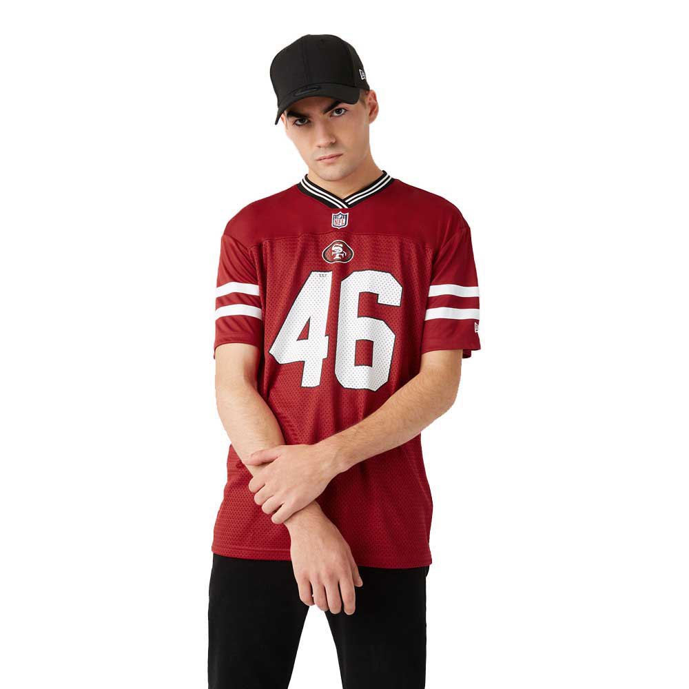 New Era Nfl Oversized San Francisco 49ers Kurzärmeliges T-shirt XS Red günstig online kaufen