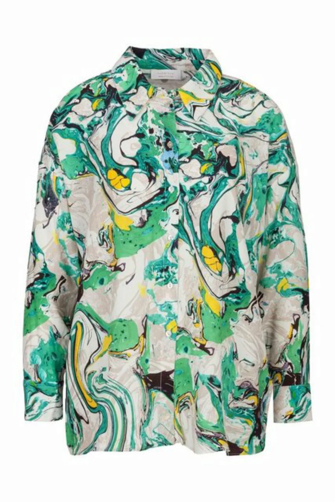 Rich & Royal Langarmbluse Bedruckte Oversize Bluse aus Viskose günstig online kaufen