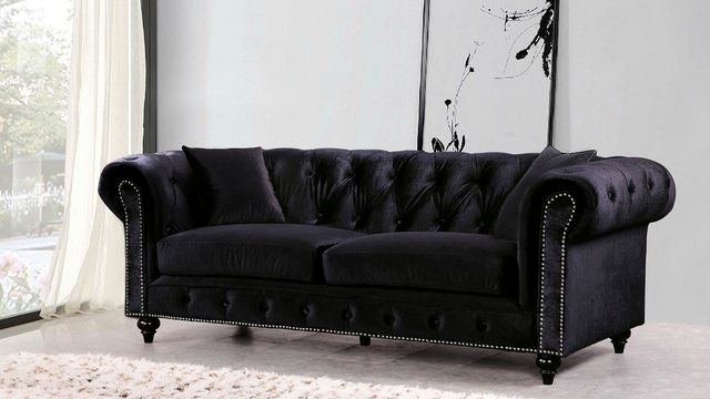 Xlmoebel Sofa Chesterfield Luxus Polstermöbel Set mit Sofa und Sesseln aus günstig online kaufen