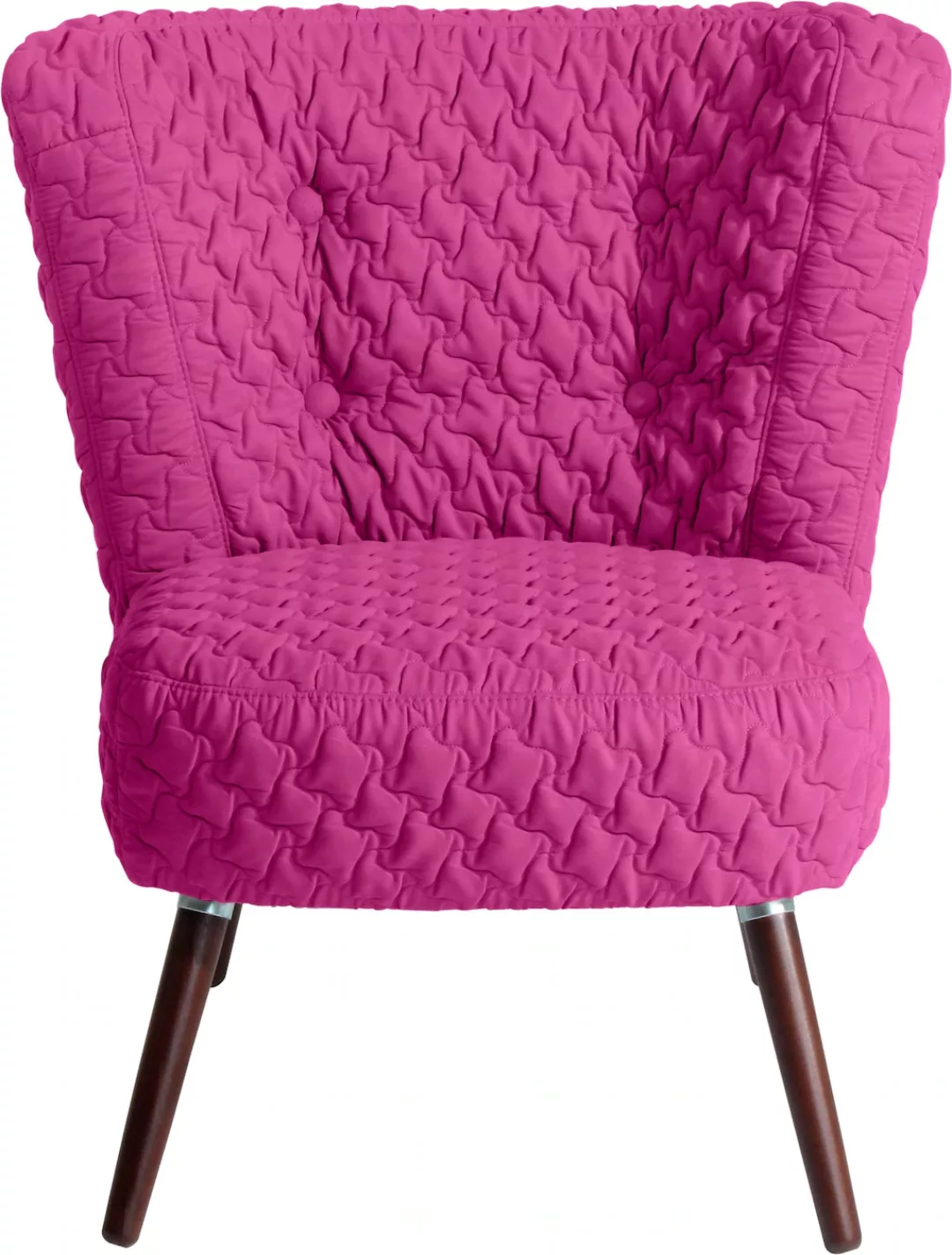 Max Winzer® Sessel »Nikki«, im Retrolook, mit gestepptem Bezug günstig online kaufen