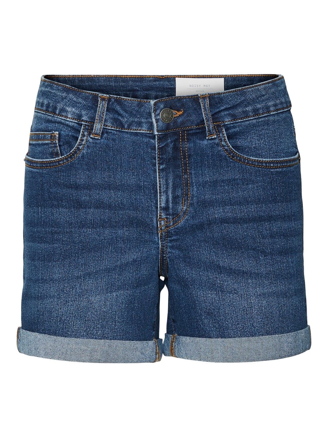 Noisy May Damen Jeans NMBE LUCY NM SHORTS VI170MB - Regular Fit - Blau - Me günstig online kaufen