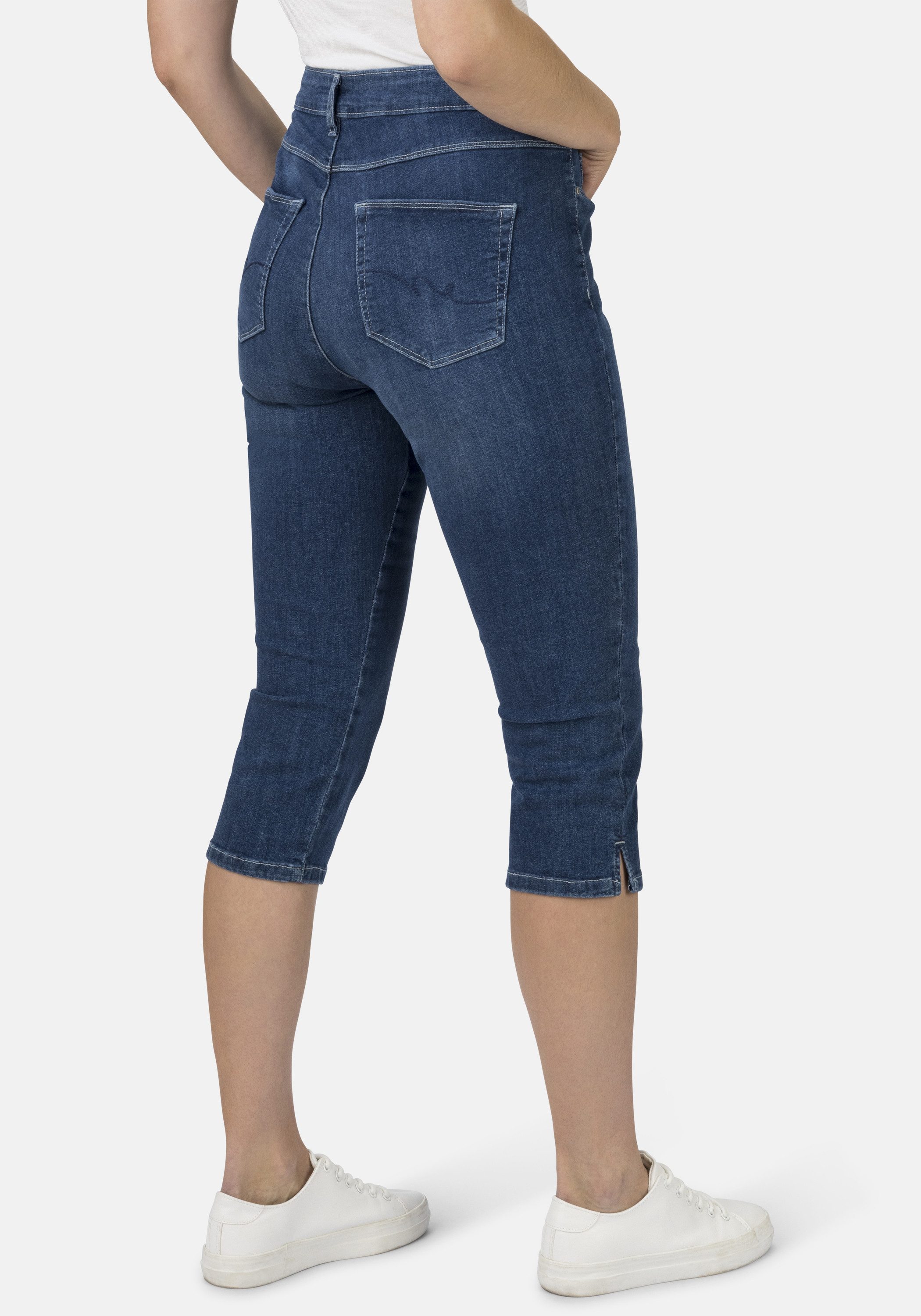 STOOKER WOMEN 7/8-Jeans "Tahiti Denim Capri Slim Fit", Capri Slim Fit Casua günstig online kaufen