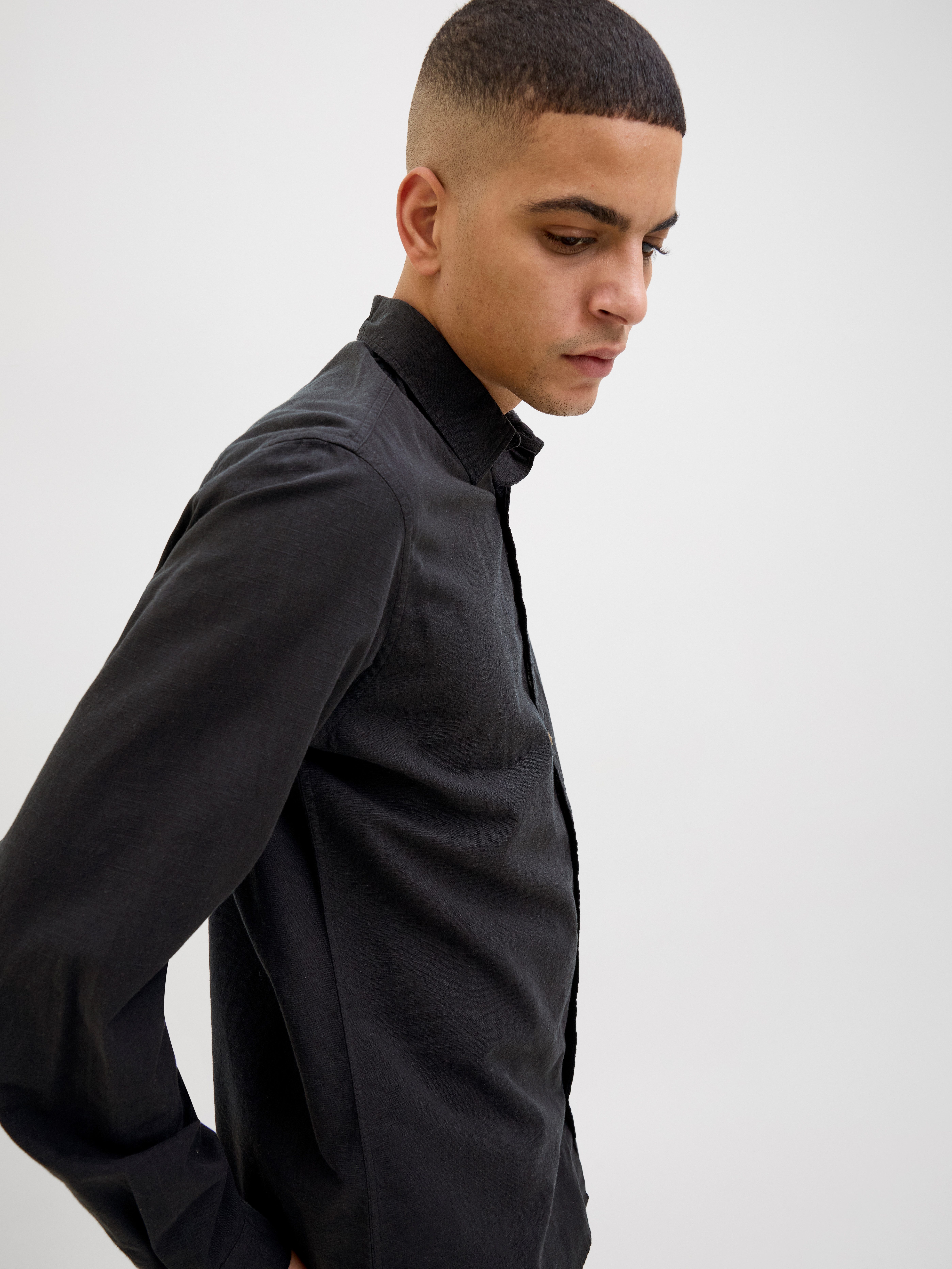 Jack & Jones Langarmhemd "JJESUMMER SHIRT LS SN", mit Hemdkragen günstig online kaufen